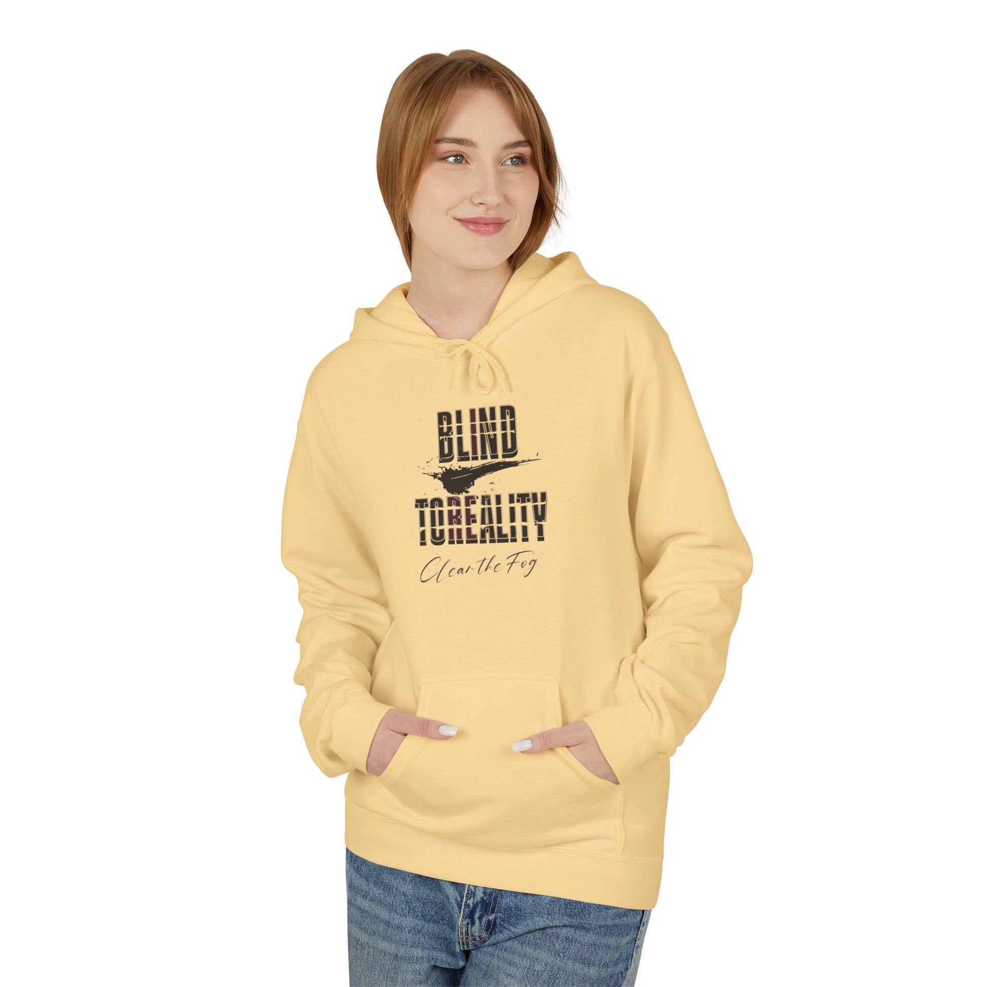 Inspirational Quote Fleece Hoodie - Cozy Unisex Sweatshirt for Motivation, Gift for Friends, Casual Wear, Perfect for Anytime