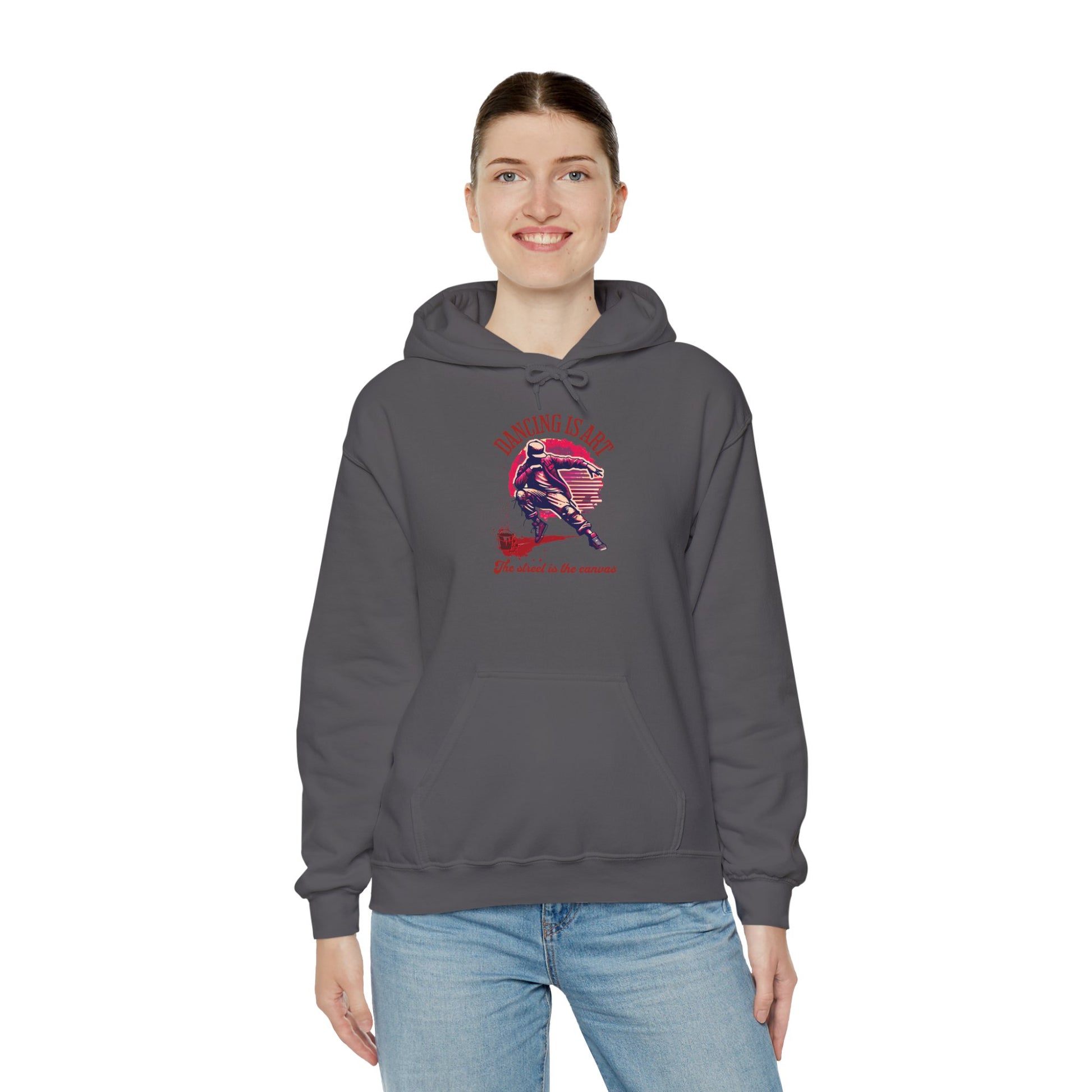 Dancing Is Life | Cozy Unisex Hoodie for Dance Lovers | Perfect for Gifts, Dance Classes, Everyday Wear, and Celebrations