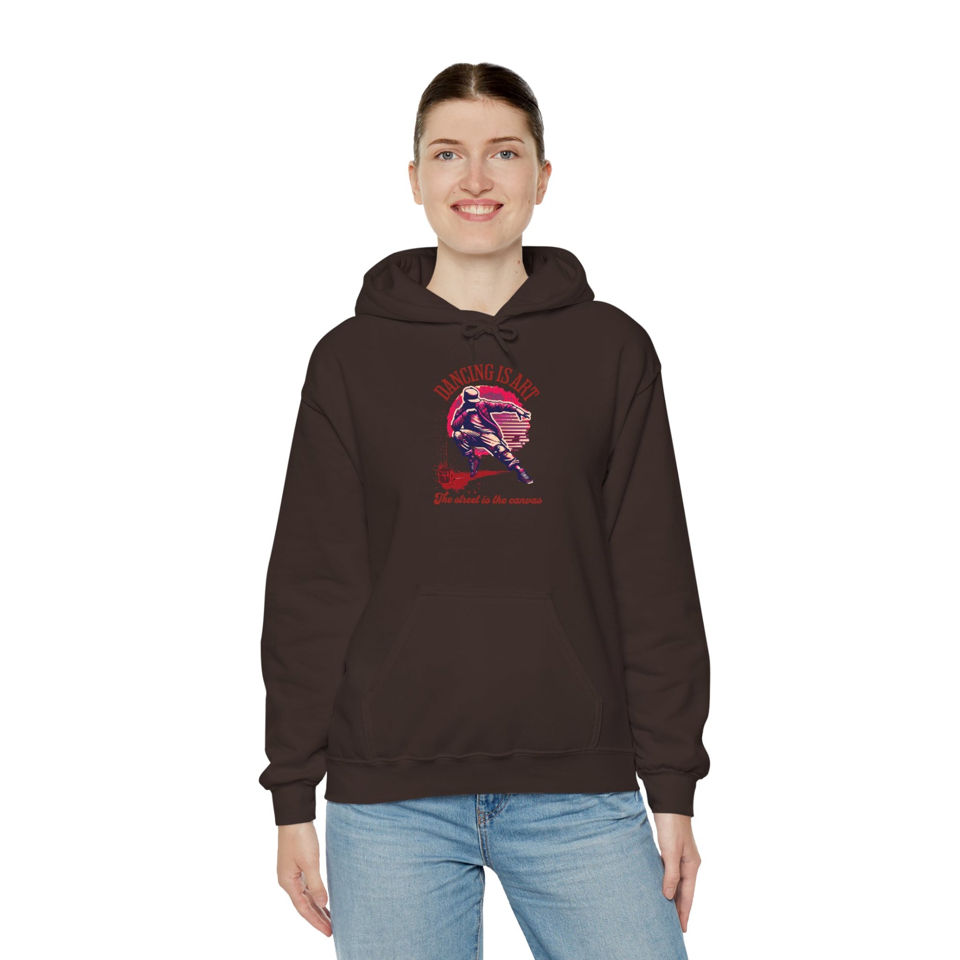 Dancing Is Life | Cozy Unisex Hoodie for Dance Lovers | Perfect for Gifts, Dance Classes, Everyday Wear, and Celebrations