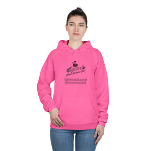 Hoodie Reality Emerges Where Perception Speaks Red Lips and Ink Splatter Design
