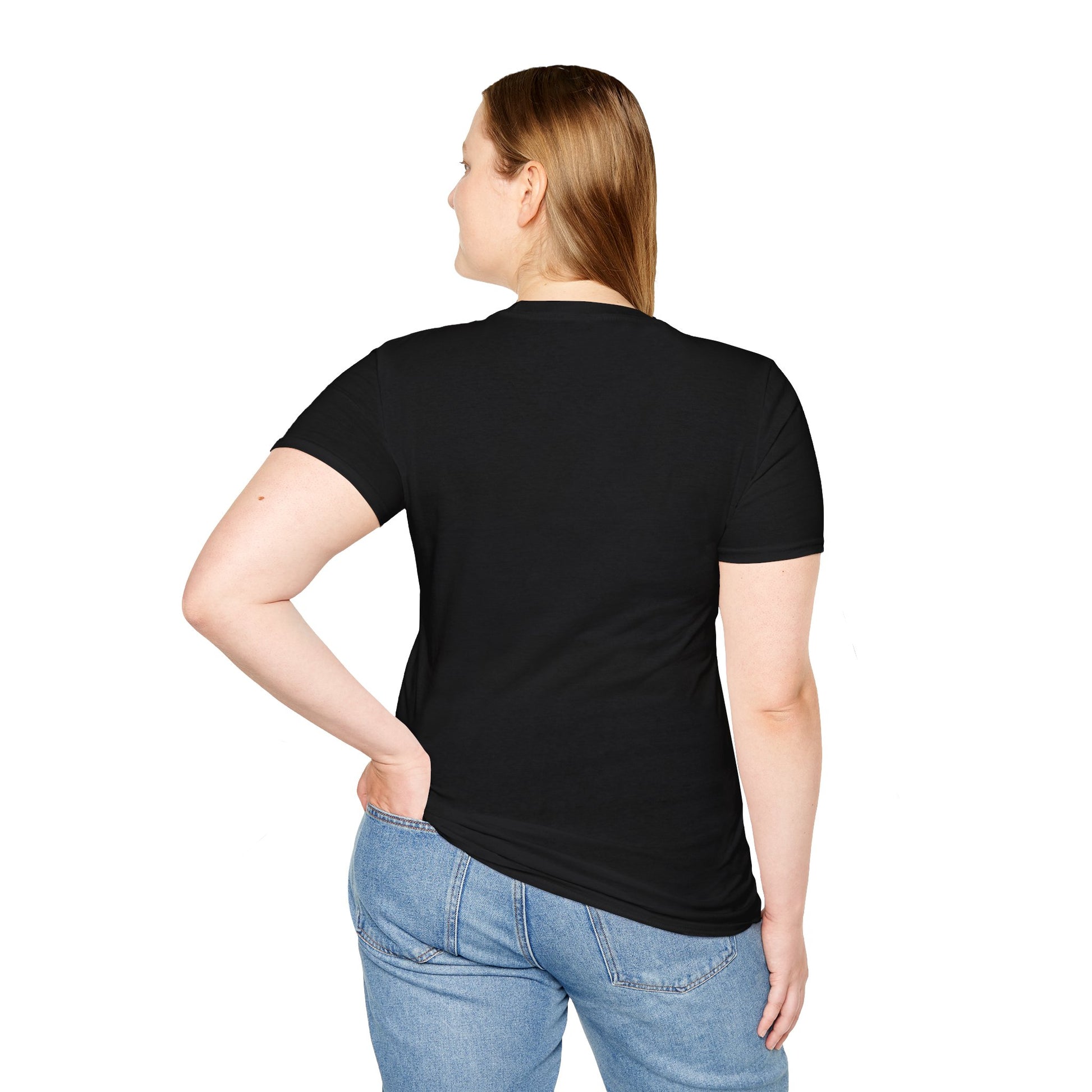 Dance Tee Unisex Softstyle T-Shirt: Dancing is Art & Unfiltered Moves Design