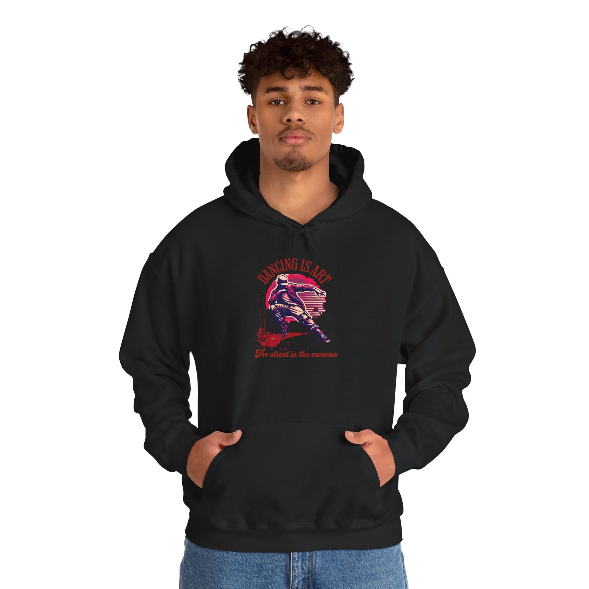 Dancing Is Life | Cozy Unisex Hoodie for Dance Lovers | Perfect for Gifts, Dance Classes, Everyday Wear, and Celebrations