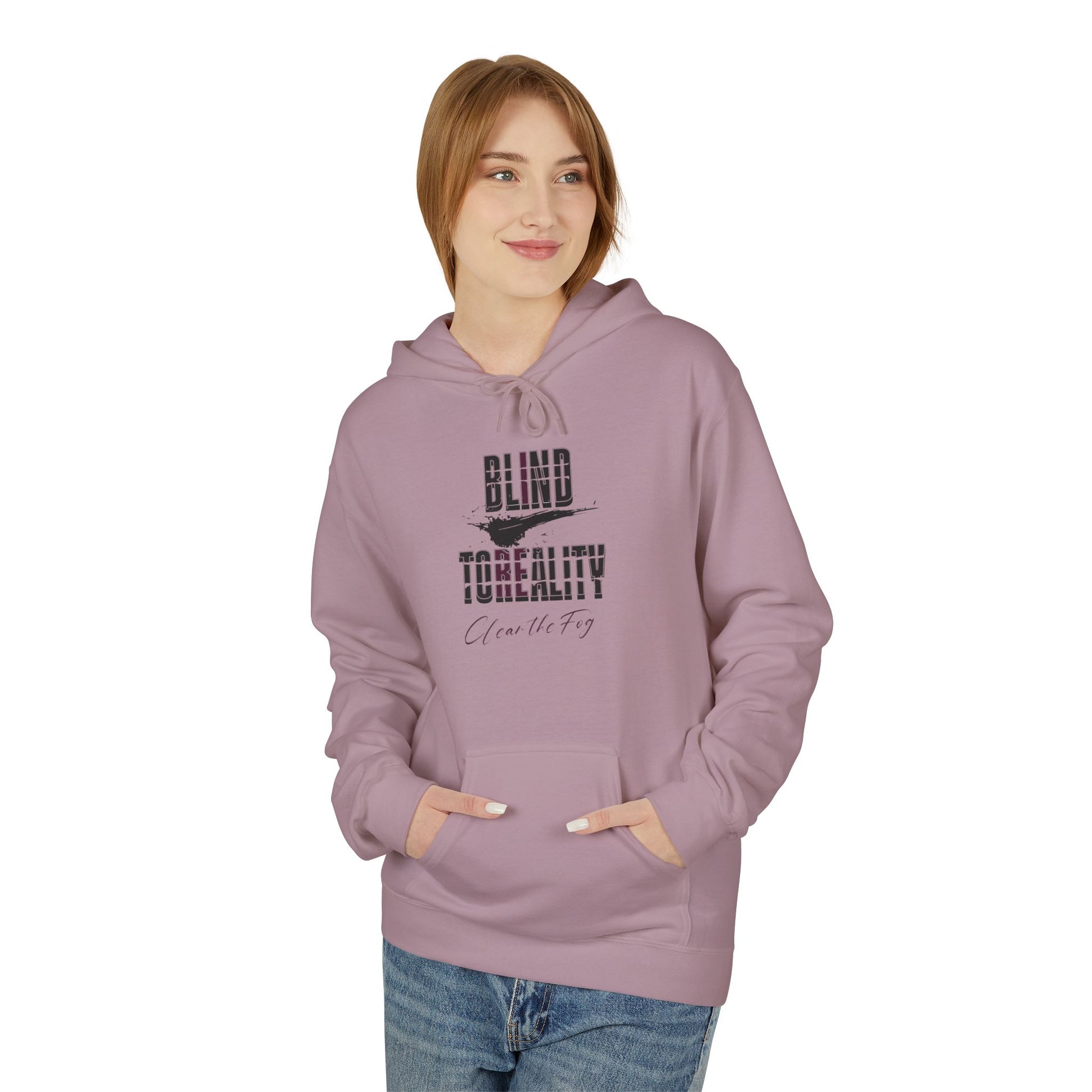 Inspirational Quote Fleece Hoodie - Cozy Unisex Sweatshirt for Motivation, Gift for Friends, Casual Wear, Perfect for Anytime