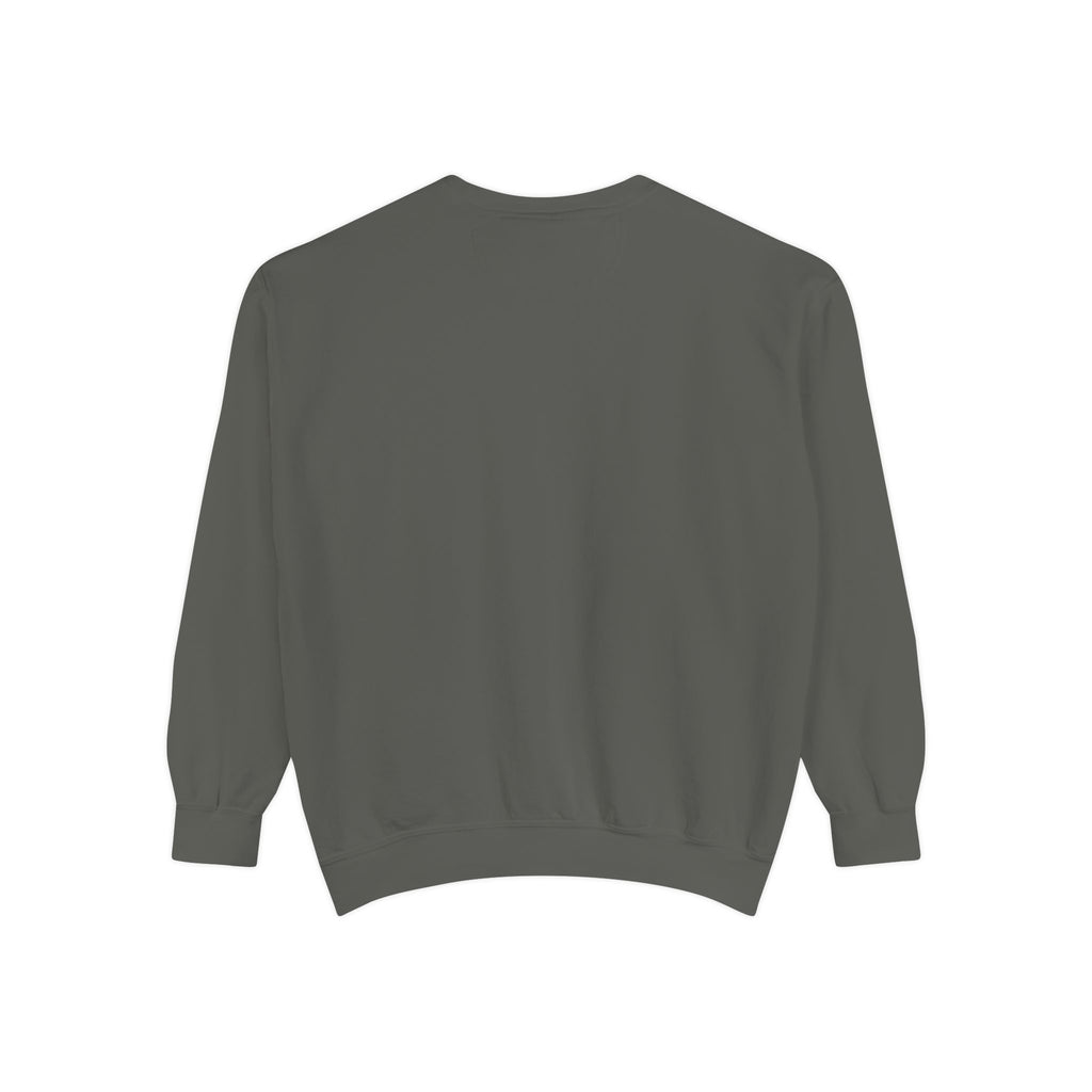 Layer up. Speak loud. Be seen in this Garment-Dyed Sweatshirt: Dancing is Art Unfiltered Moves