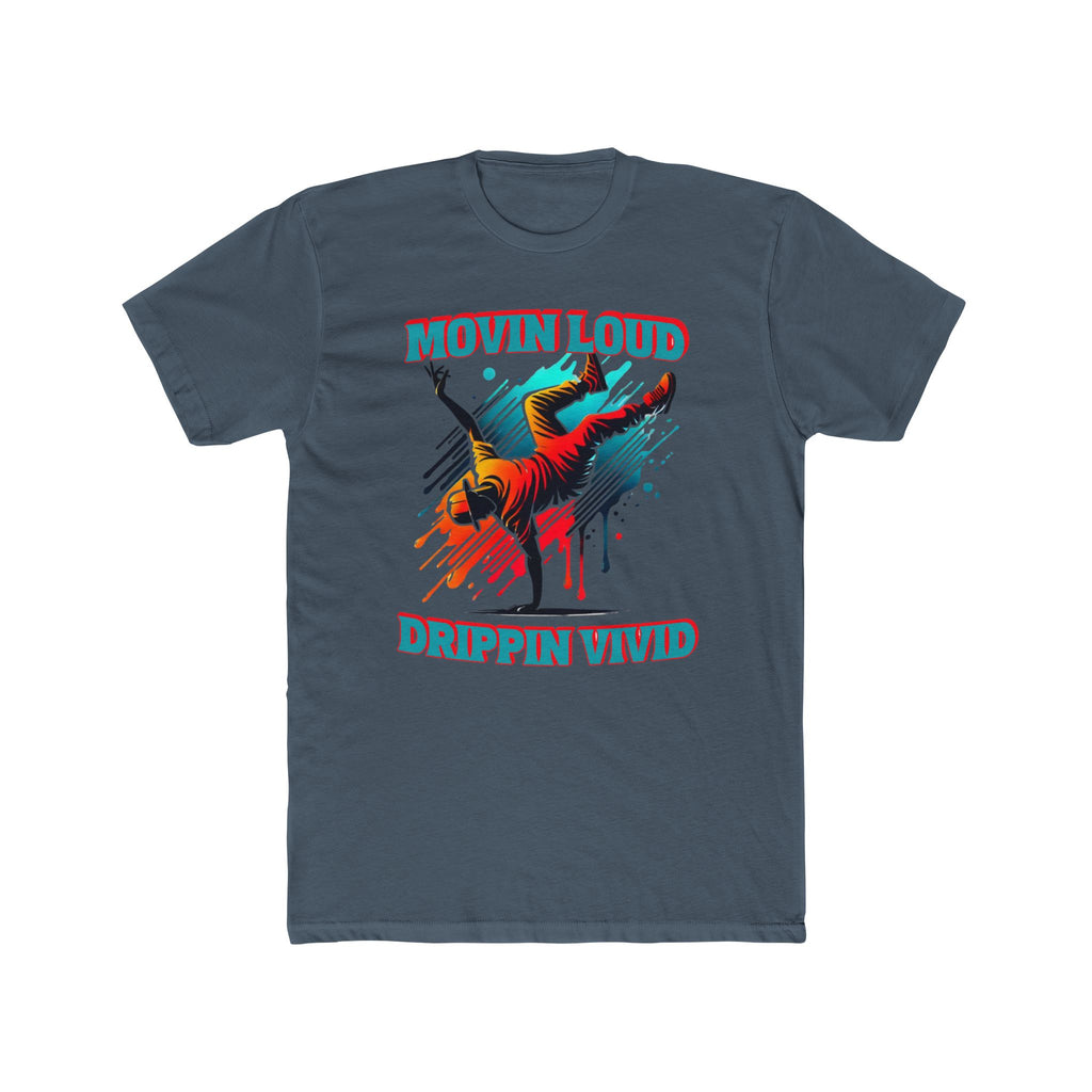 Movin Loud. Drippin Vivid. Urban Flow Graphic - Breakdancer Tee