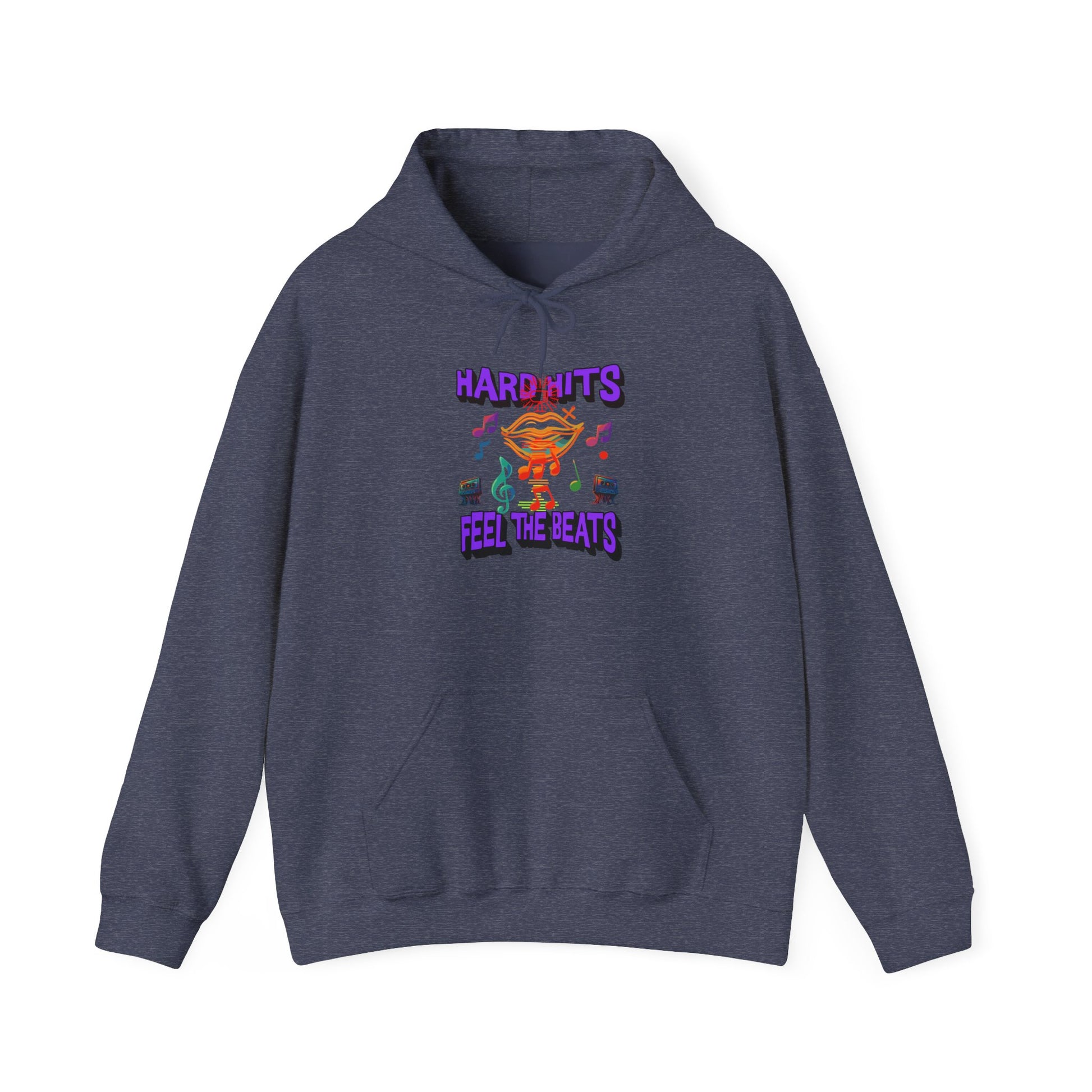 Music Vibes Hooded Sweatshirt - Feel the Beats, Unisex Hoodie, Comfortable Sweatshirt, Perfect Gift for Music Lovers, Casual Wear