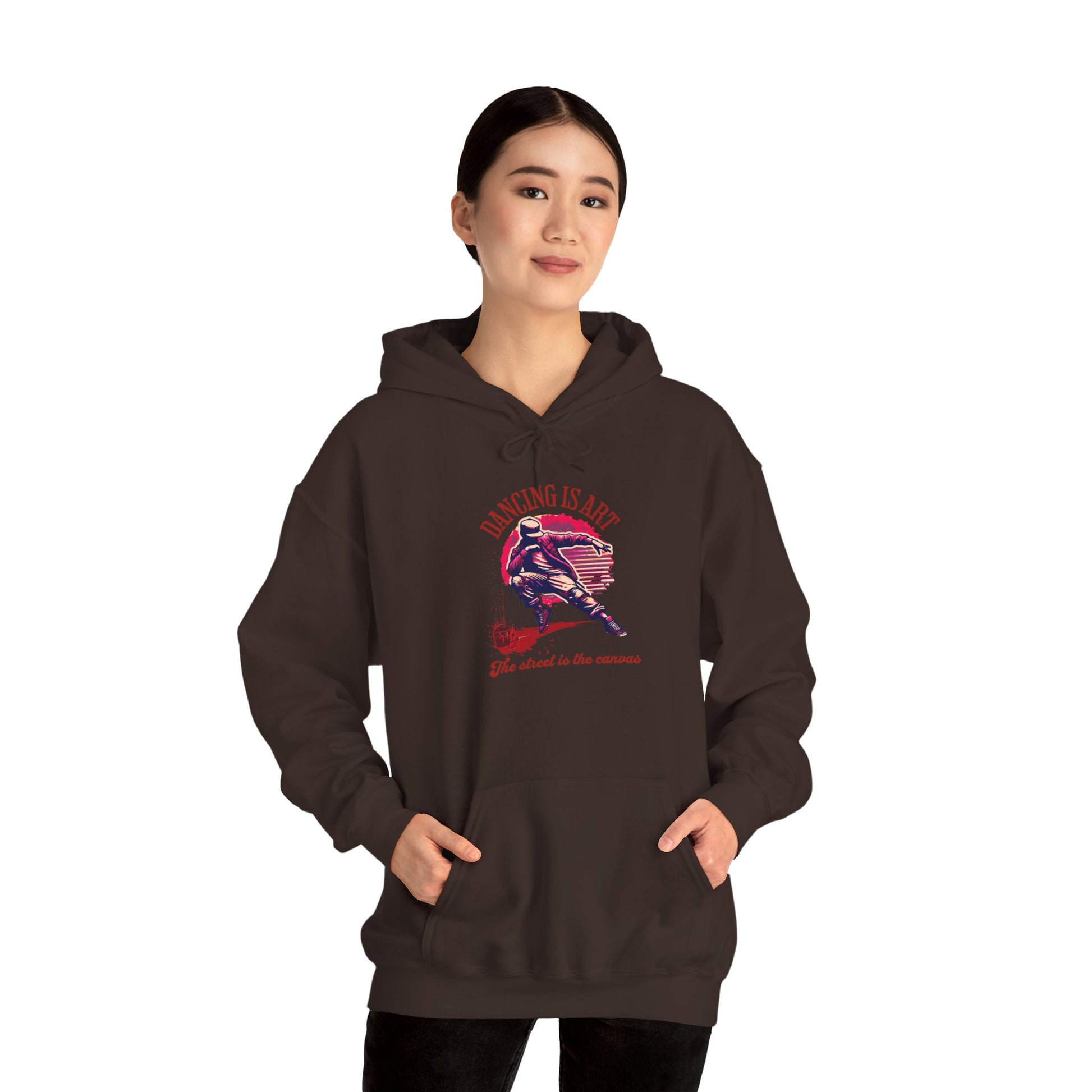 Dancing Is Life | Cozy Unisex Hoodie for Dance Lovers | Perfect for Gifts, Dance Classes, Everyday Wear, and Celebrations