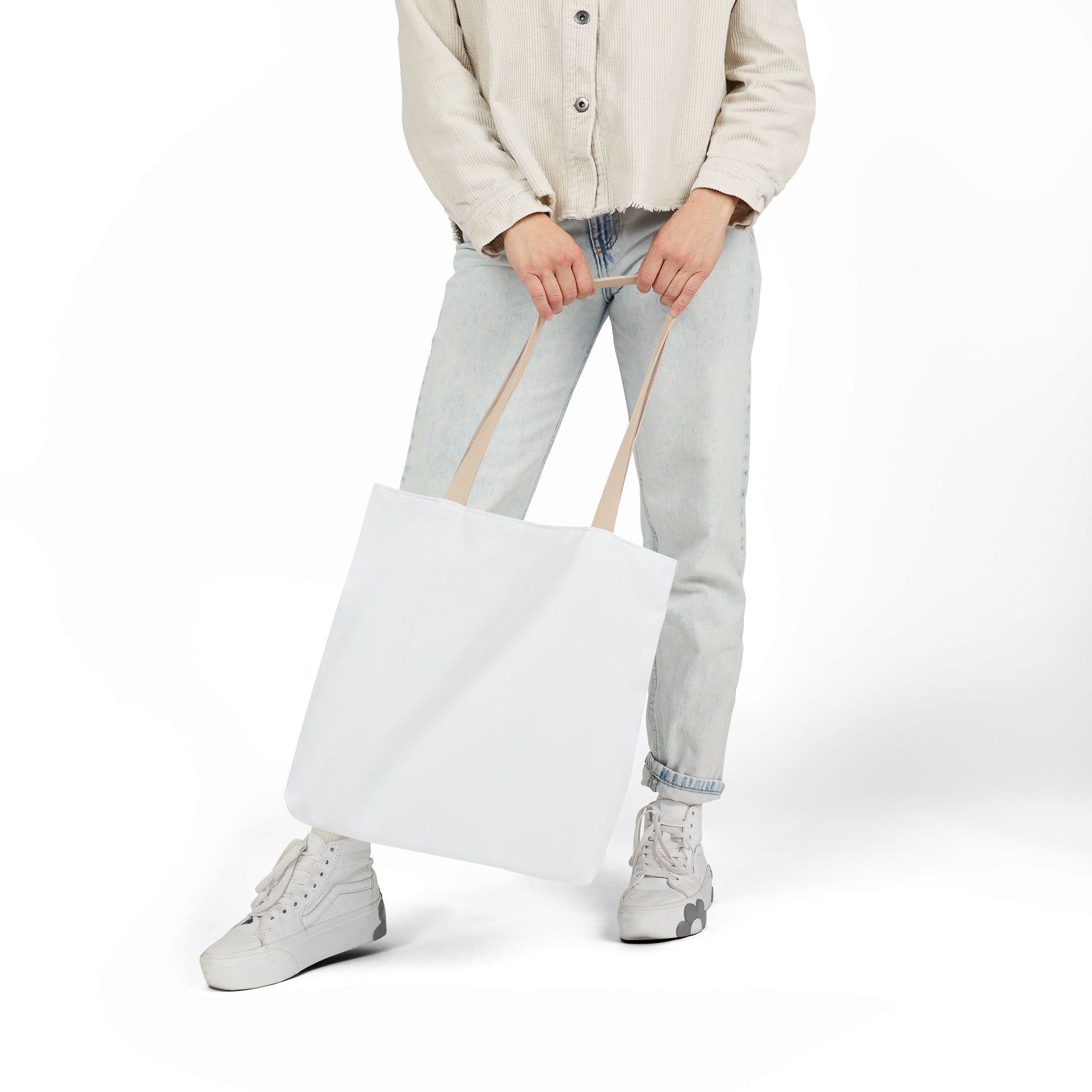 Love Canvas Tote Bag with 5-Color Straps - Perfect for Everyday Use, Gifts, Shopping, Eco-Friendly, Valentine's Day