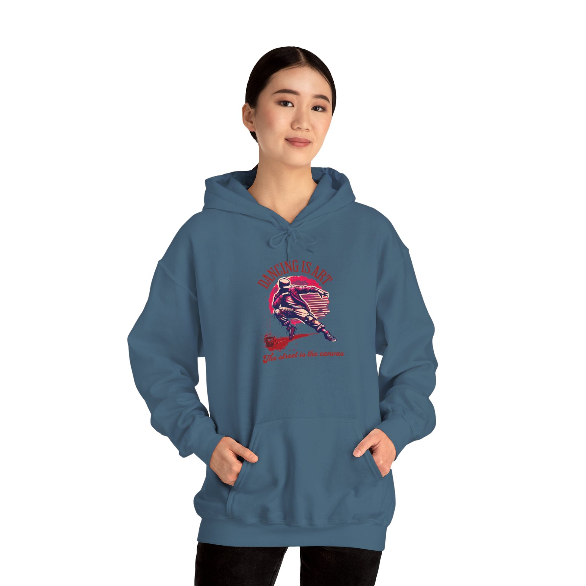 Dancing Is Life | Cozy Unisex Hoodie for Dance Lovers | Perfect for Gifts, Dance Classes, Everyday Wear, and Celebrations