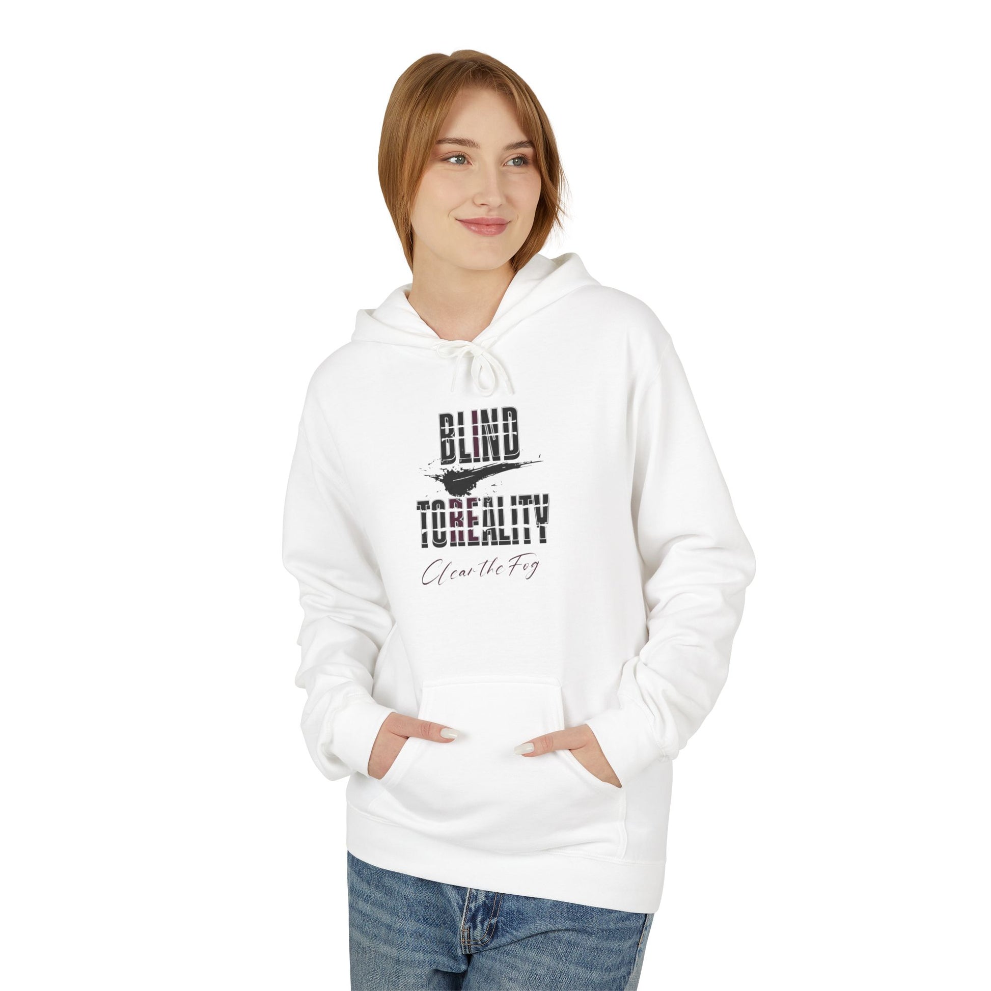Inspirational Quote Fleece Hoodie - Cozy Unisex Sweatshirt for Motivation, Gift for Friends, Casual Wear, Perfect for Anytime