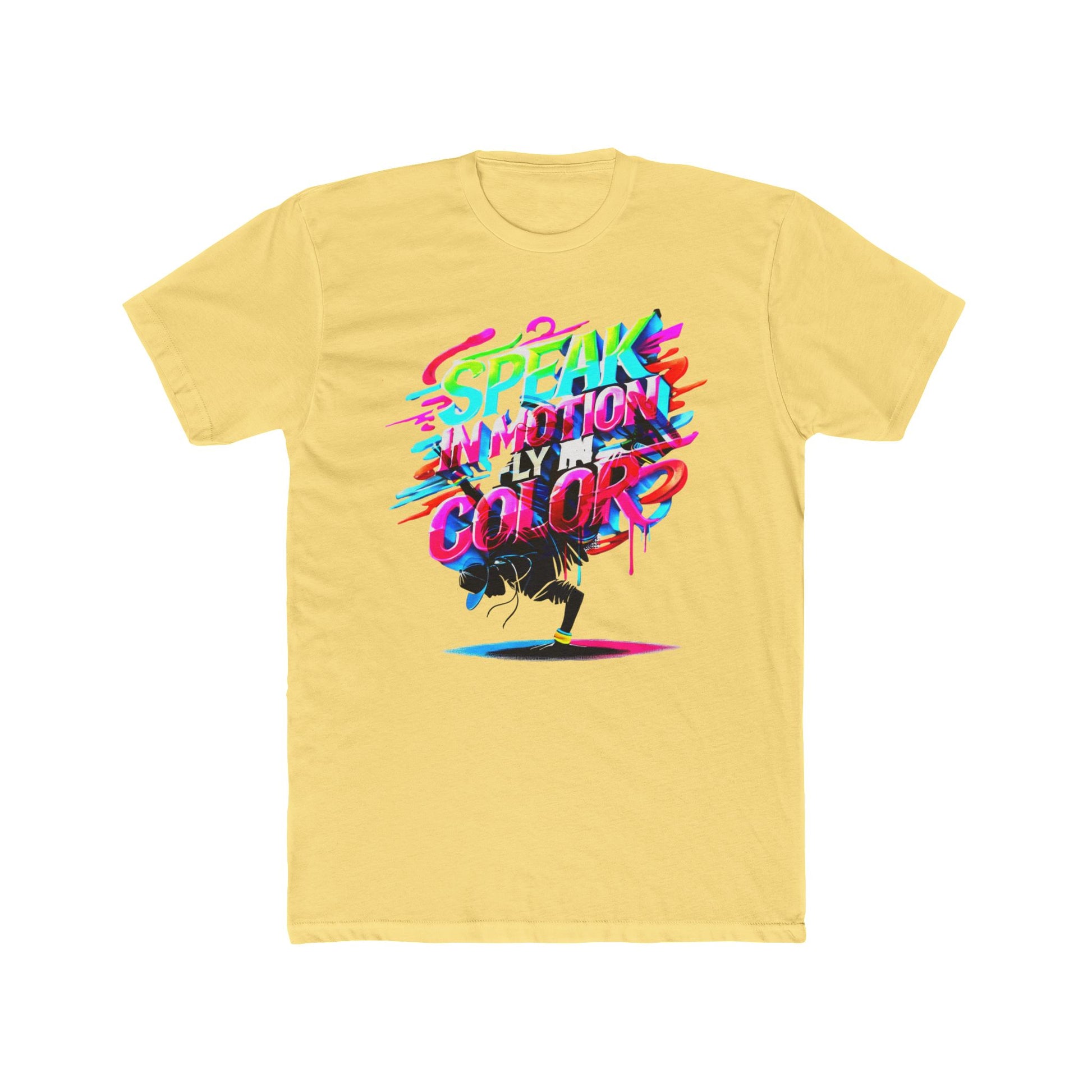 Electric Silence Tee - SPEAK IN MOTION, FLY IN COLOR