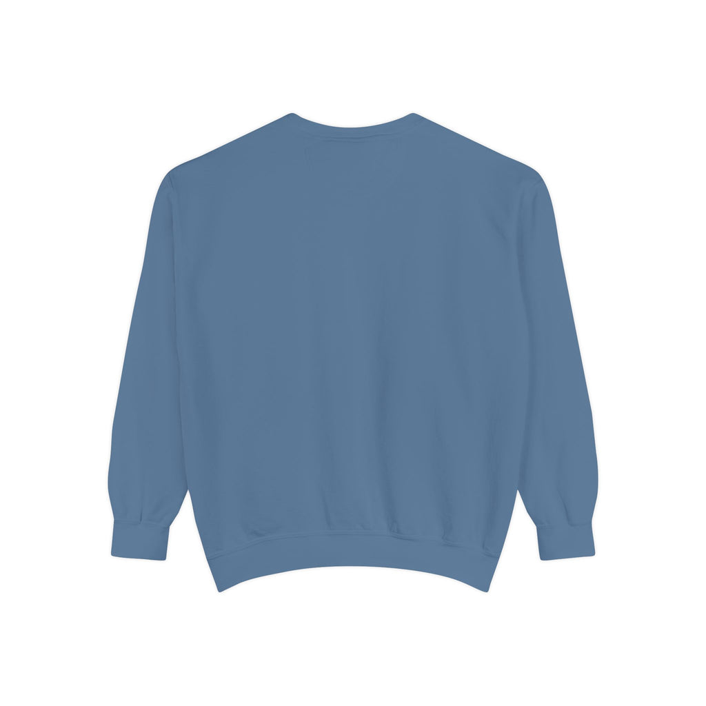 Garment-Dyed Sweatshirt - 'Blind to Reality' Statement Sweatshirt, Cozy Casual Wear, Motivational Gift, Unisex Apparel, [...]