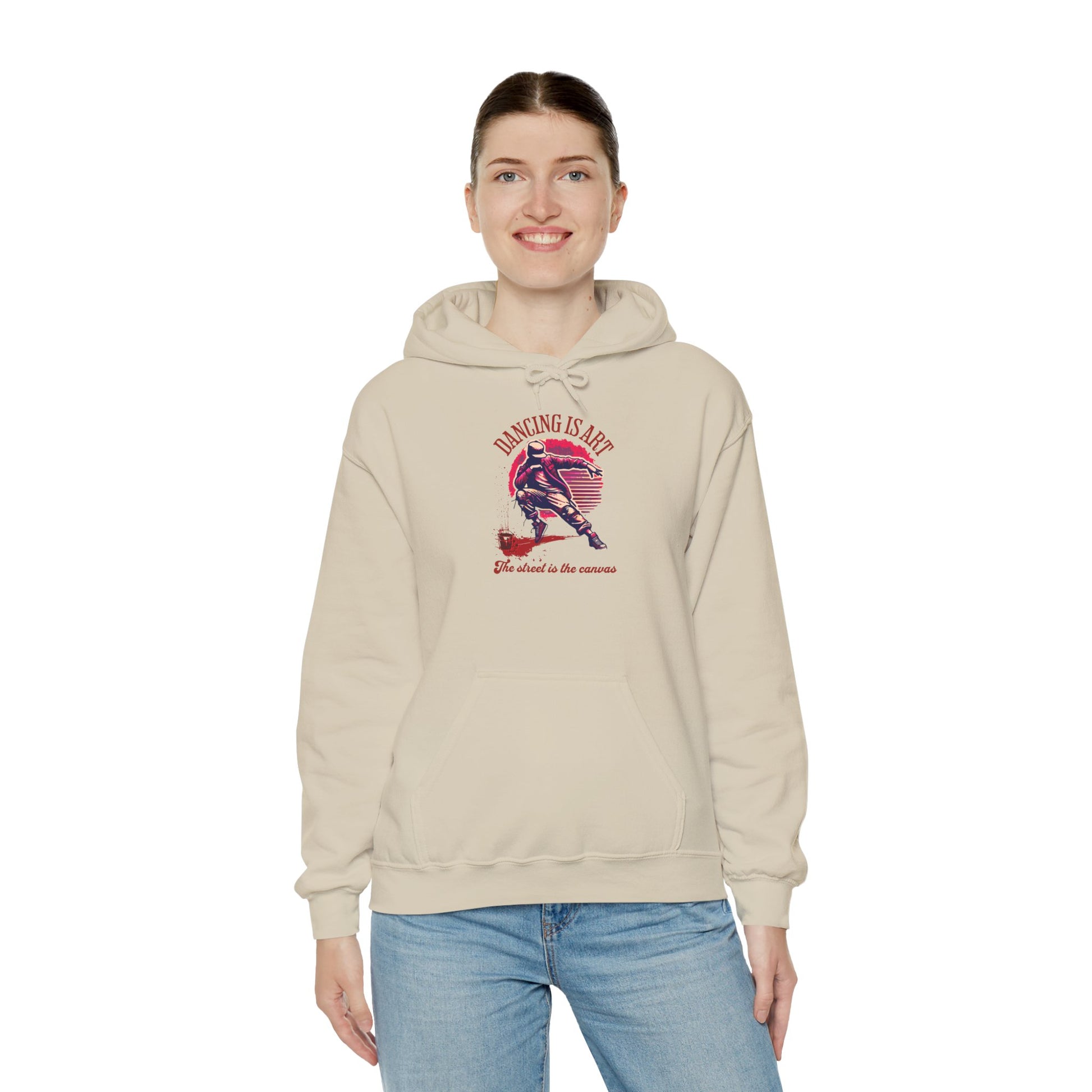 Dancing Is Life | Cozy Unisex Hoodie for Dance Lovers | Perfect for Gifts, Dance Classes, Everyday Wear, and Celebrations