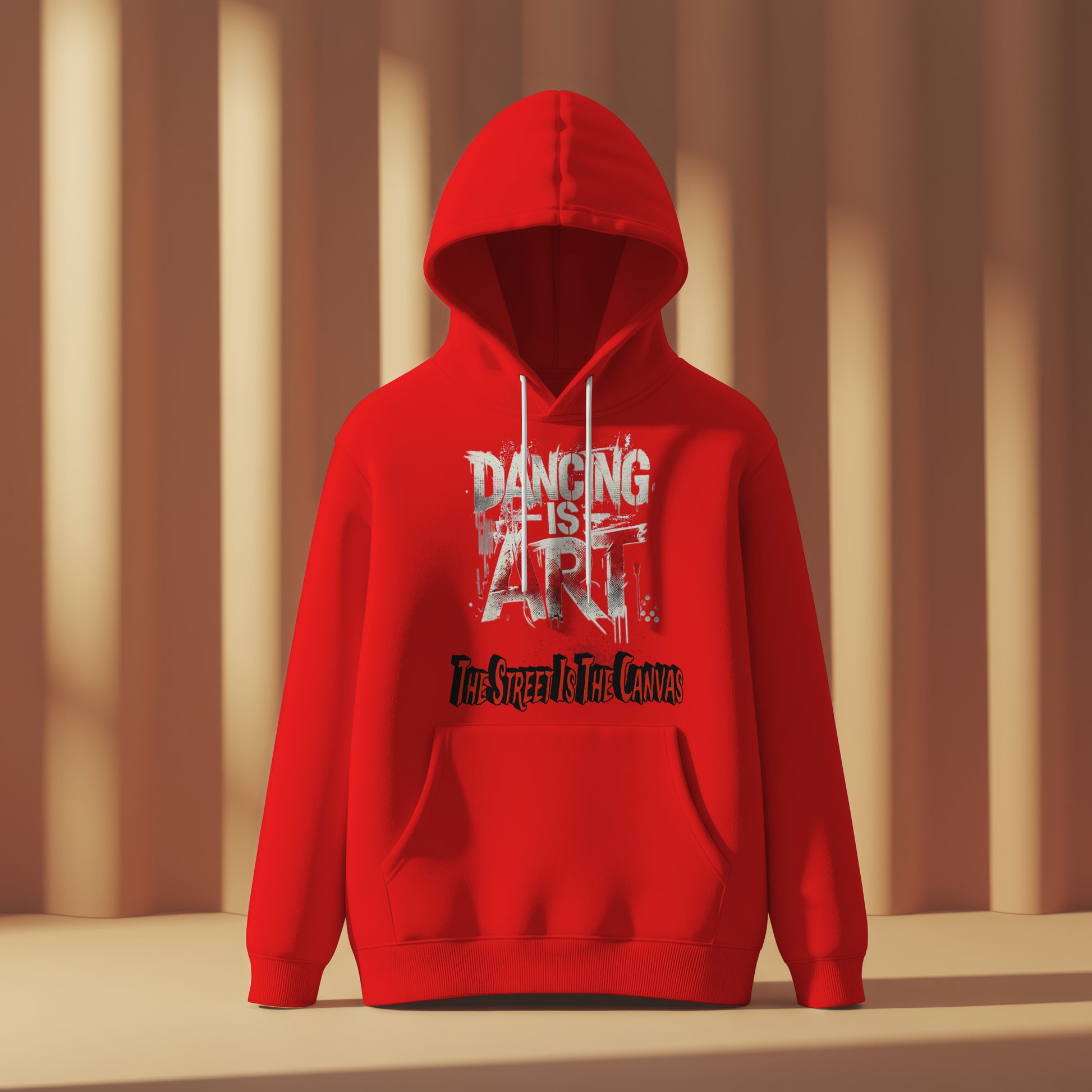 Dancing Is Art Hoodie, Unisex Hoodie for Dancers, Gift for Dance Lovers, Artistic Apparel for Performances, Creative Hoodie