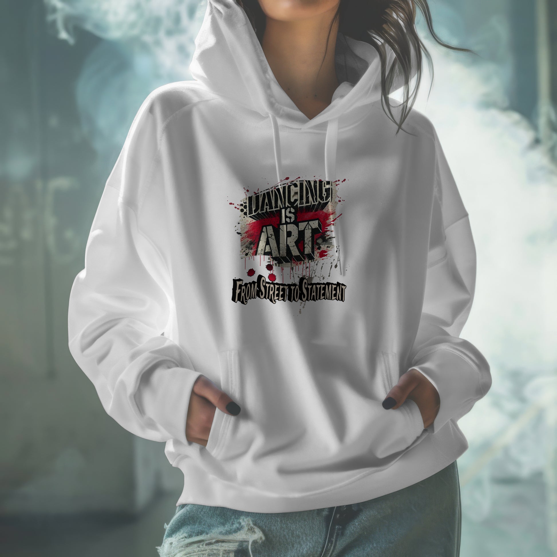 Dancing is Art Hoodie - Unisex Hoodie for Dance Lovers, Perfect Gift for Dancers, Dance Event Apparel, Casual Wear, Dance [...]