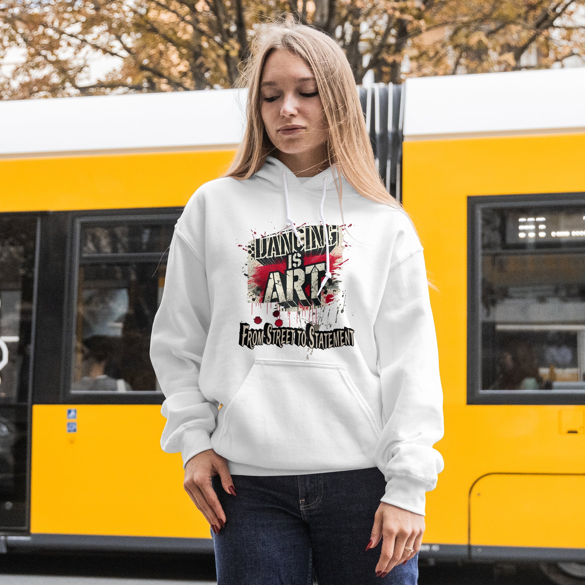 Dancing is Art Hoodie - Unisex Hoodie for Dance Lovers, Perfect Gift for Dancers, Dance Event Apparel, Casual Wear, Dance [...]