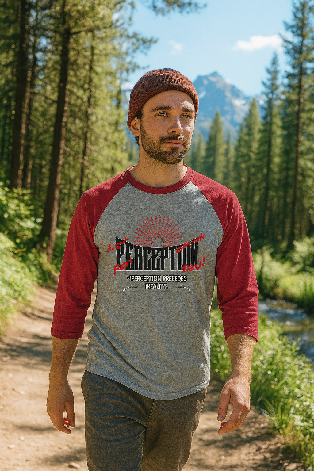 Three-Quarter Sleeve Raglan Shirt, Unisex Casual Wear, Perfect Gift for Friends, Concerts, Holidays, Everyday Style