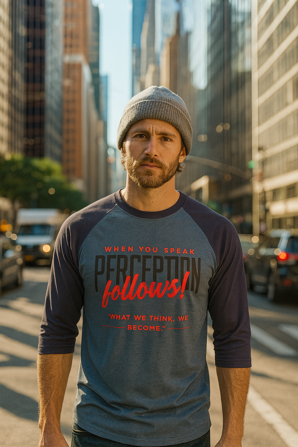 Raglan Shirt, Casual Wear, Motivational Gift, Unisex Tee, Everyday Style, Fitness Apparel, Positive Affirmation