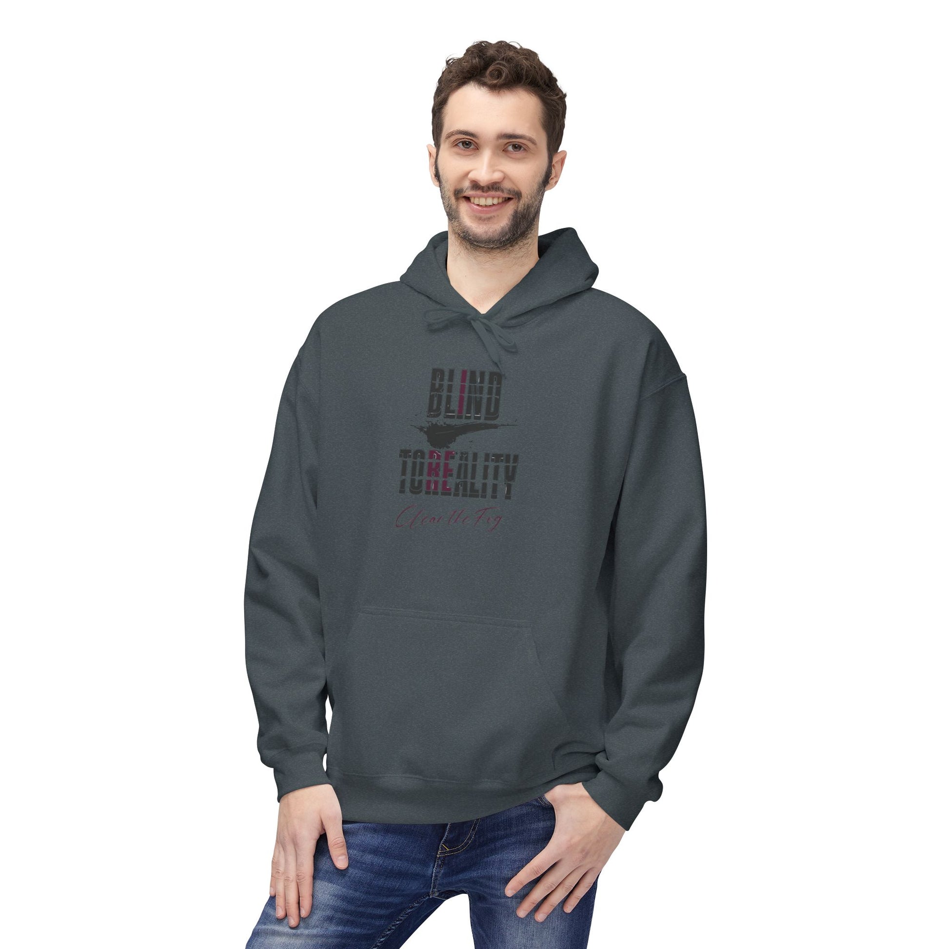 Inspirational Quote Fleece Hoodie - Cozy Unisex Sweatshirt for Motivation, Gift for Friends, Casual Wear, Perfect for Anytime