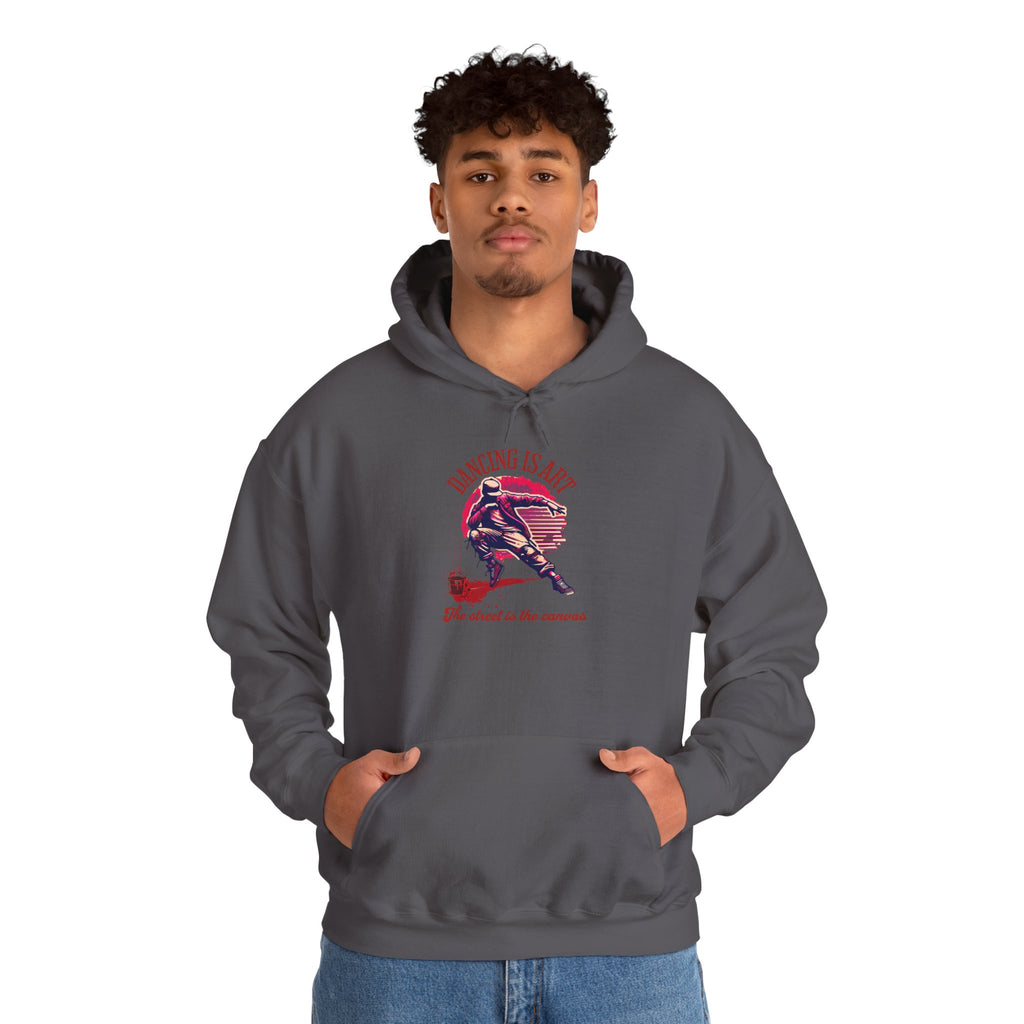 Dancing Is Life | Cozy Unisex Hoodie for Dance Lovers | Perfect for Gifts, Dance Classes, Everyday Wear, and Celebrations