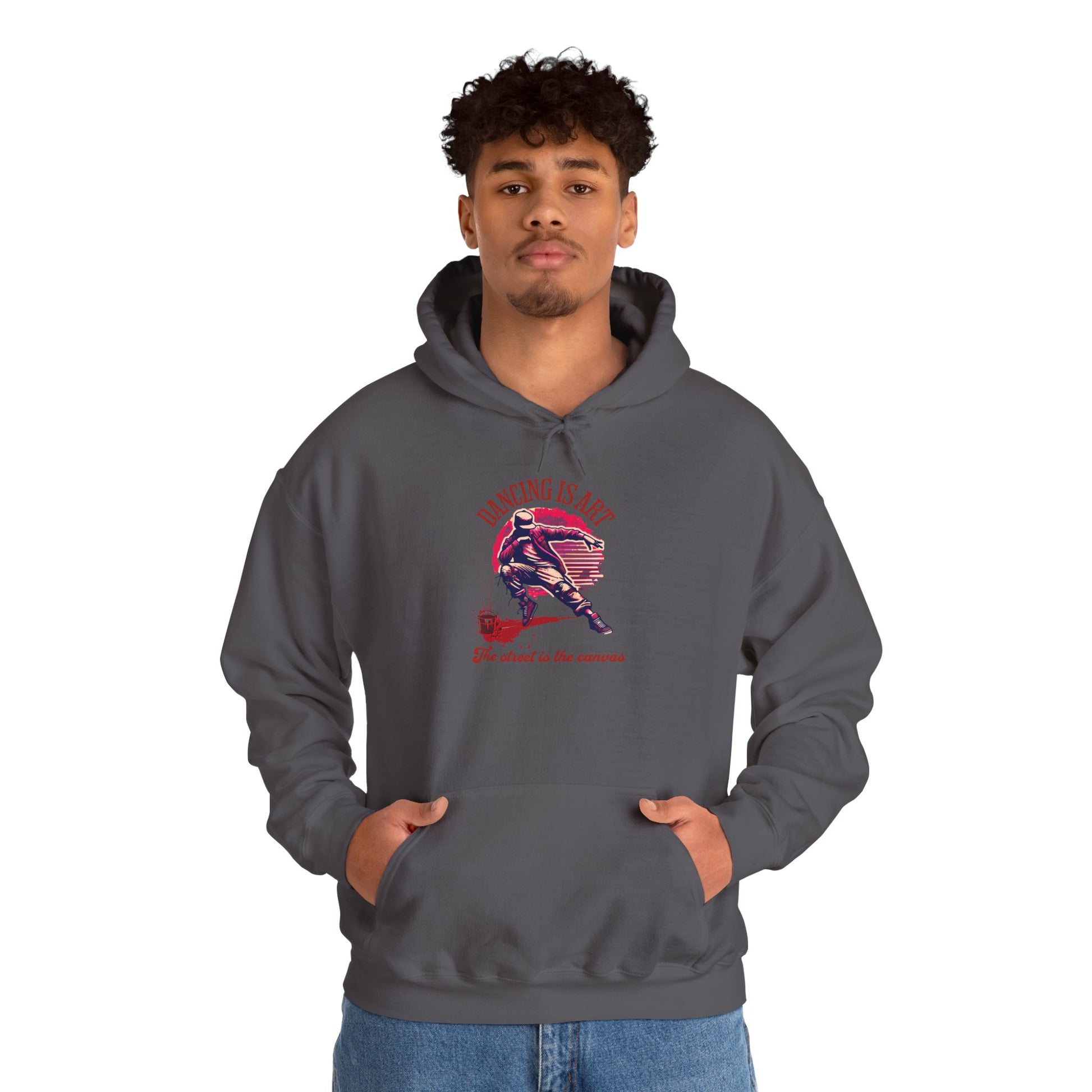 Dancing Is Life | Cozy Unisex Hoodie for Dance Lovers | Perfect for Gifts, Dance Classes, Everyday Wear, and Celebrations