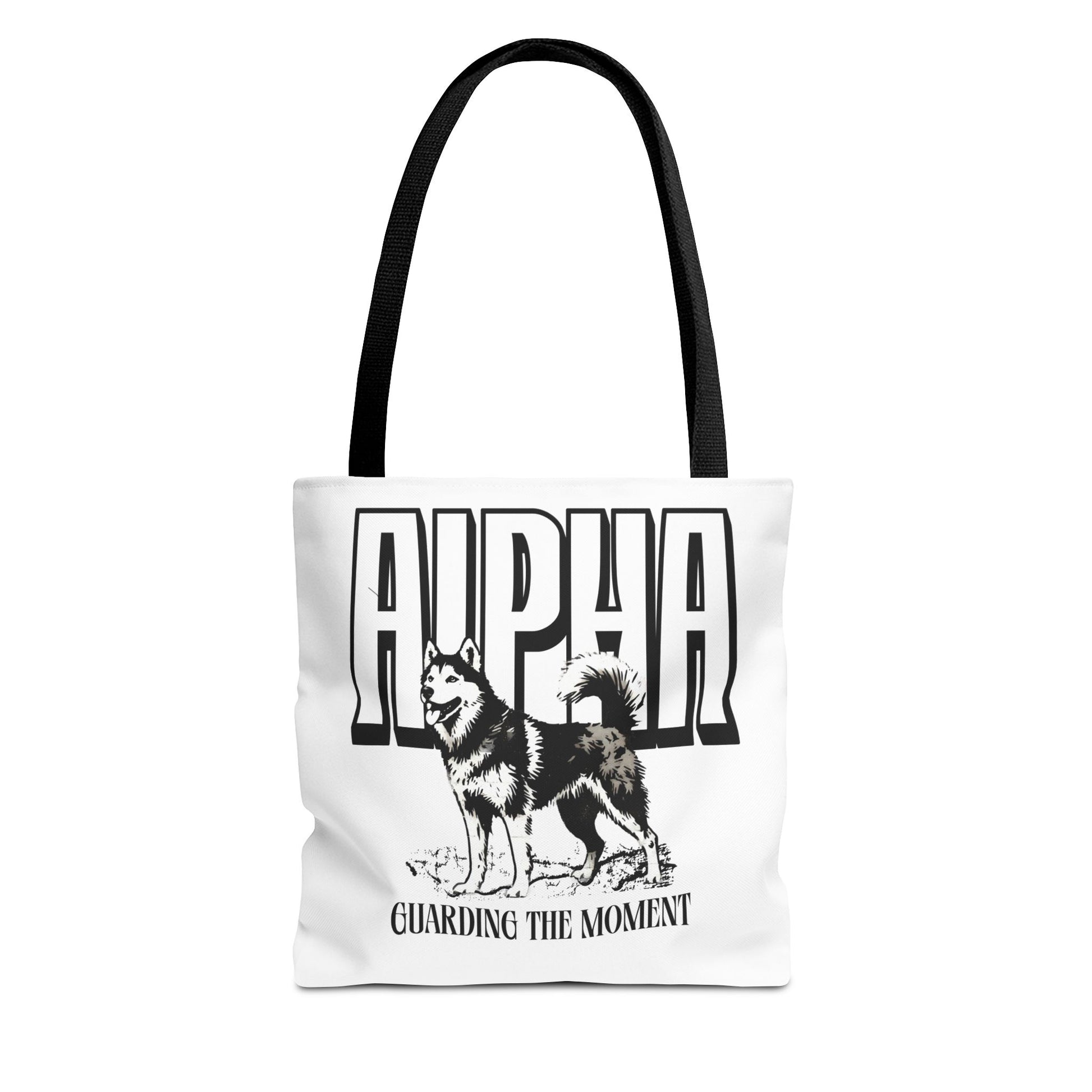 Alpha Dog Tote Bag - Unique Carryall for Dog Lovers, Gift for Pet Owners, Stylish Reusable Bag, Daily Use, Eco-Friendly Shopping