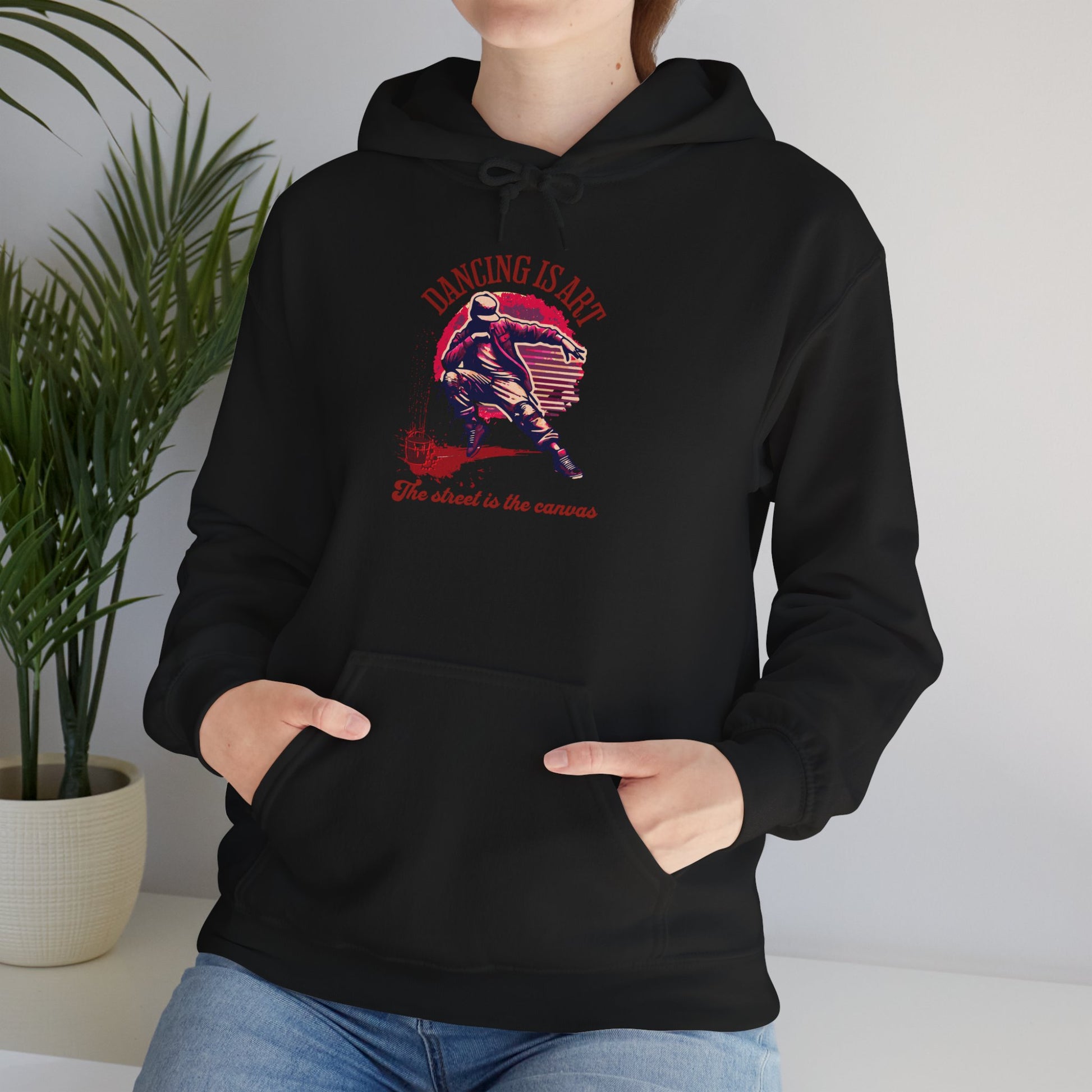 Dancing Is Life | Cozy Unisex Hoodie for Dance Lovers | Perfect for Gifts, Dance Classes, Everyday Wear, and Celebrations