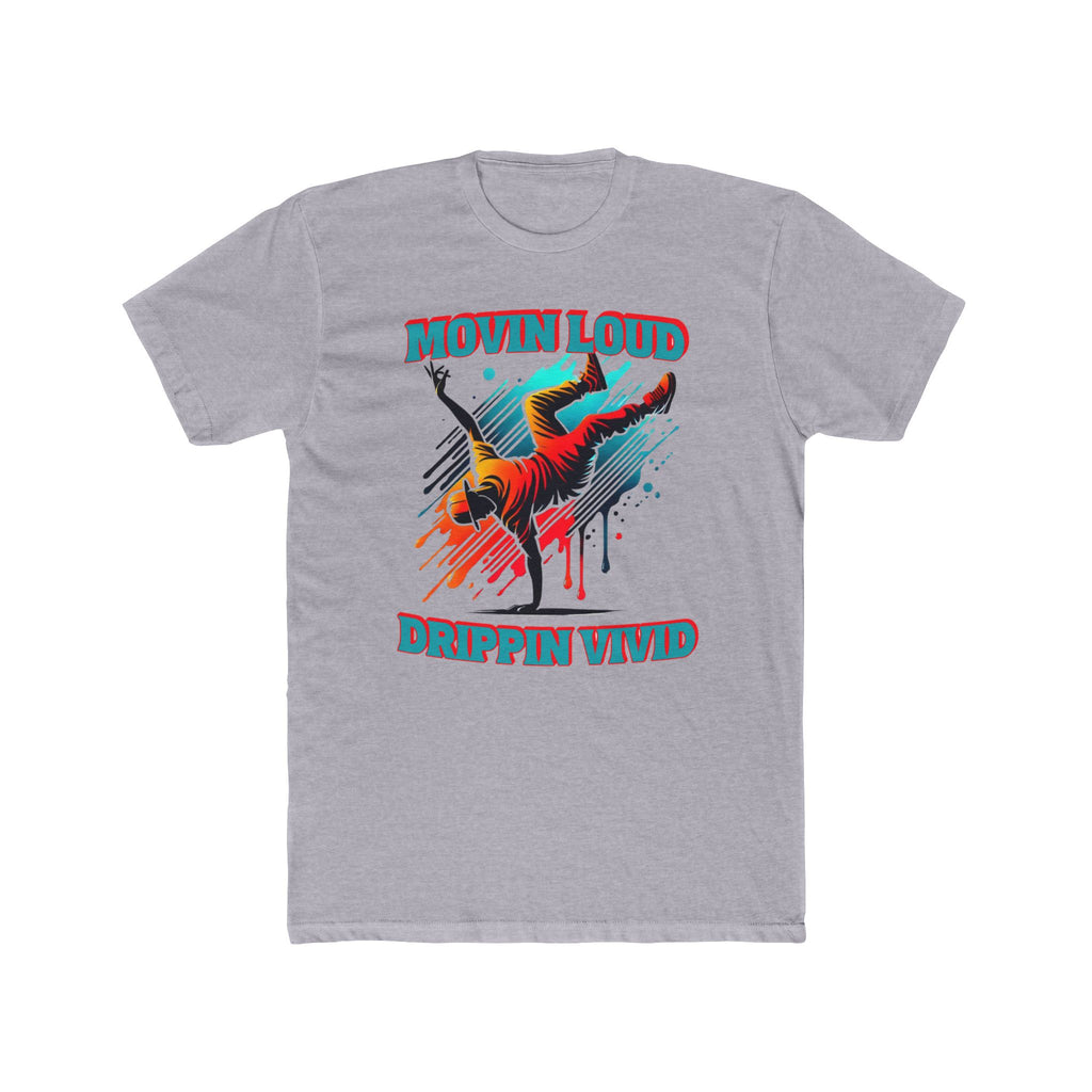 Movin Loud. Drippin Vivid. Urban Flow Graphic - Breakdancer Tee
