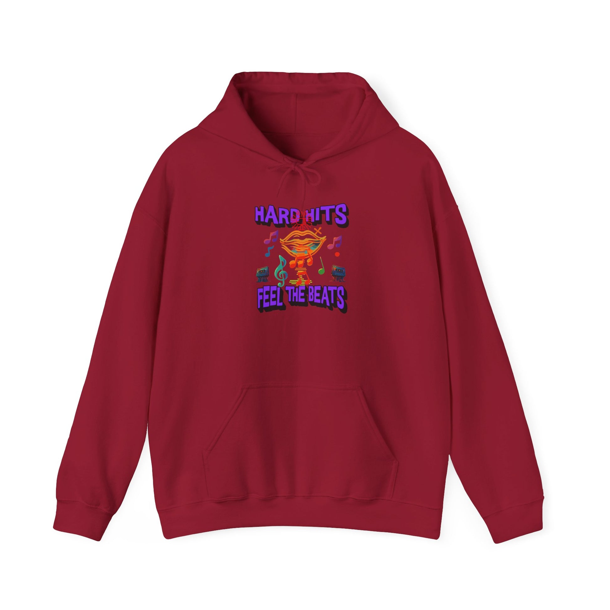 Music Vibes Hooded Sweatshirt - Feel the Beats, Unisex Hoodie, Comfortable Sweatshirt, Perfect Gift for Music Lovers, Casual Wear