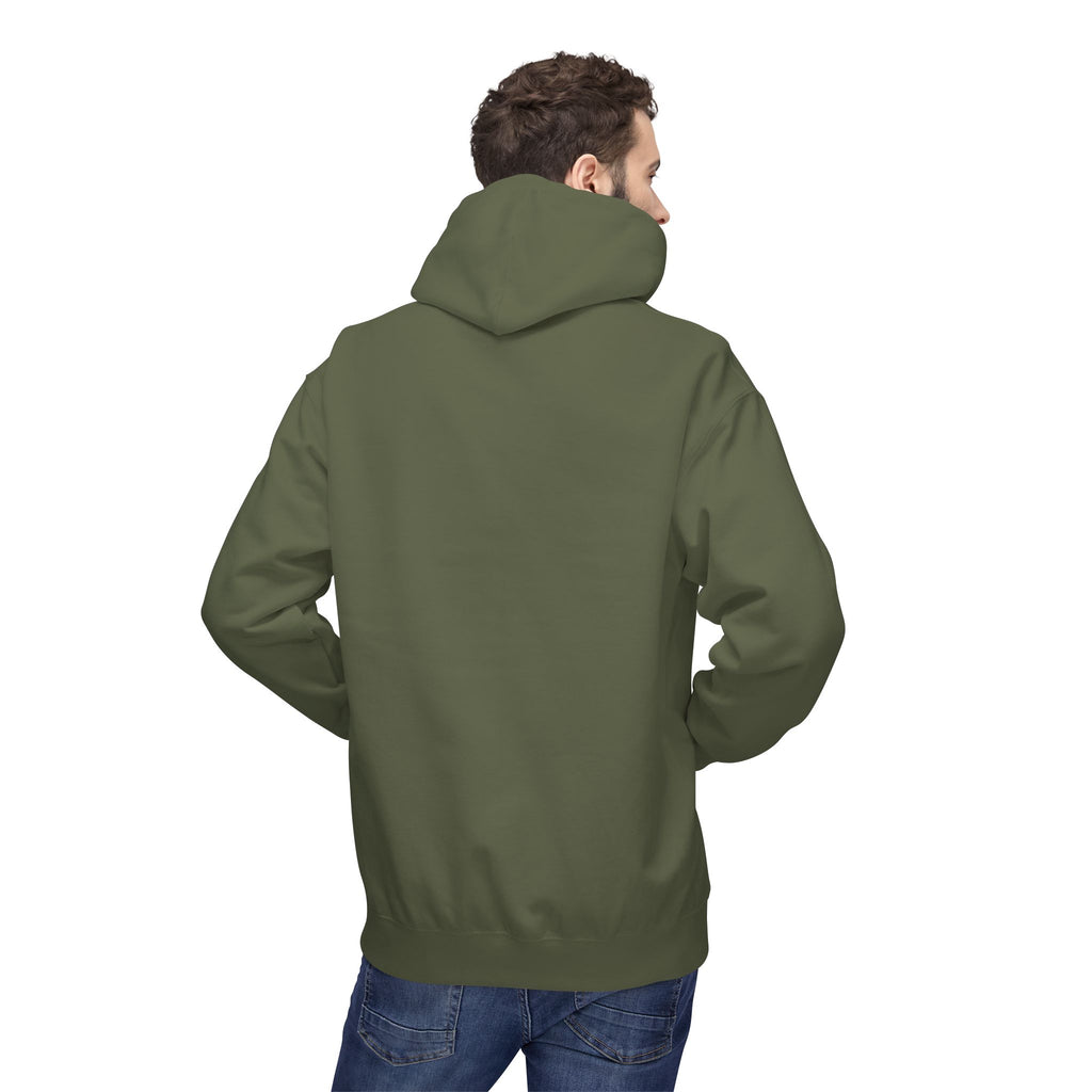Inspirational Quote Fleece Hoodie - Cozy Unisex Sweatshirt for Motivation, Gift for Friends, Casual Wear, Perfect for Anytime