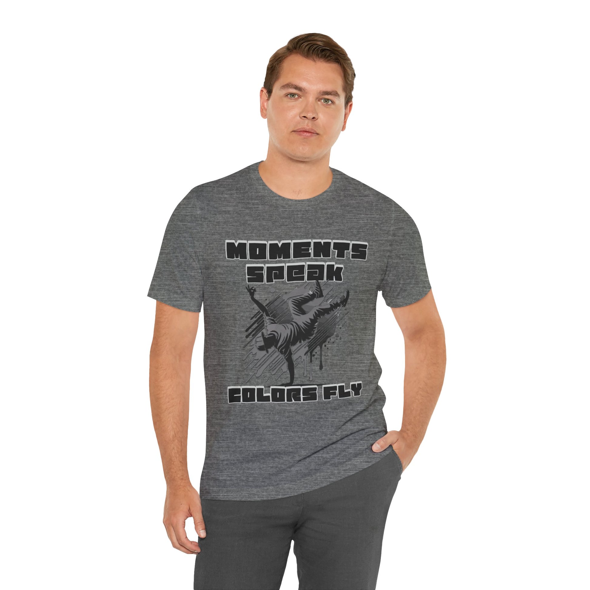 Grayscale Street Tee - Unisex Jersey Short Sleeve