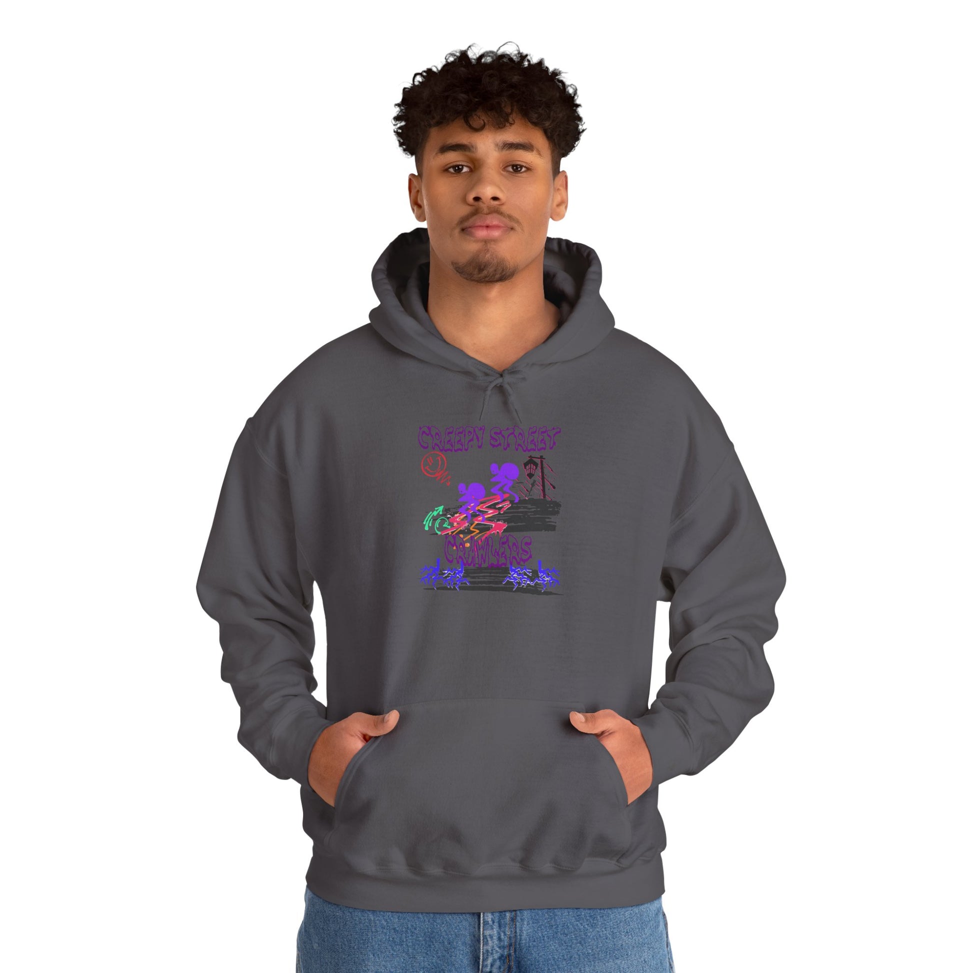 Vibrant Floral Graphic Hoodie, Cozy Unisex Sweatshirt for Everyday Wear, Gift for Friends, Spring Fashion, Relaxed Style