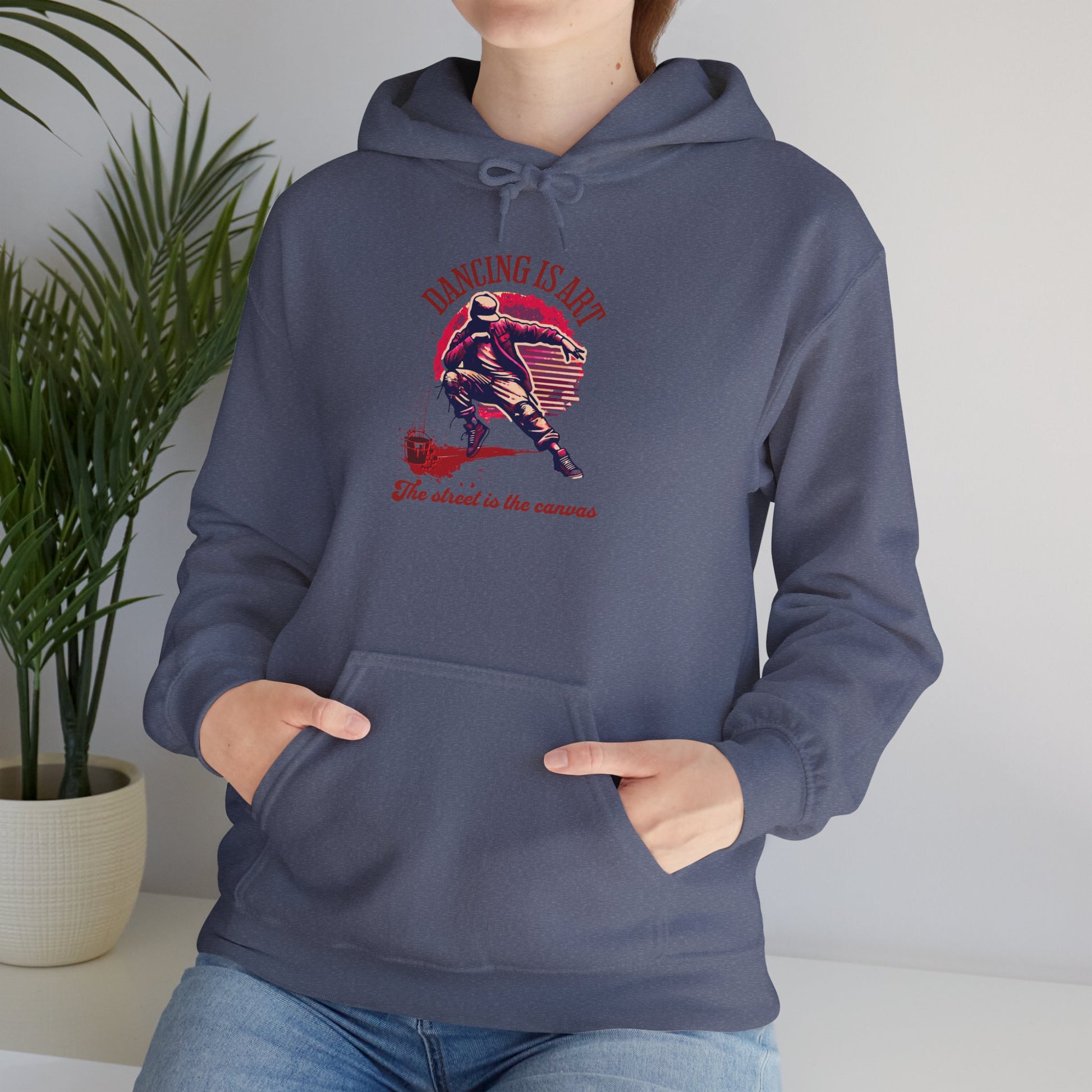 Dancing Is Life | Cozy Unisex Hoodie for Dance Lovers | Perfect for Gifts, Dance Classes, Everyday Wear, and Celebrations