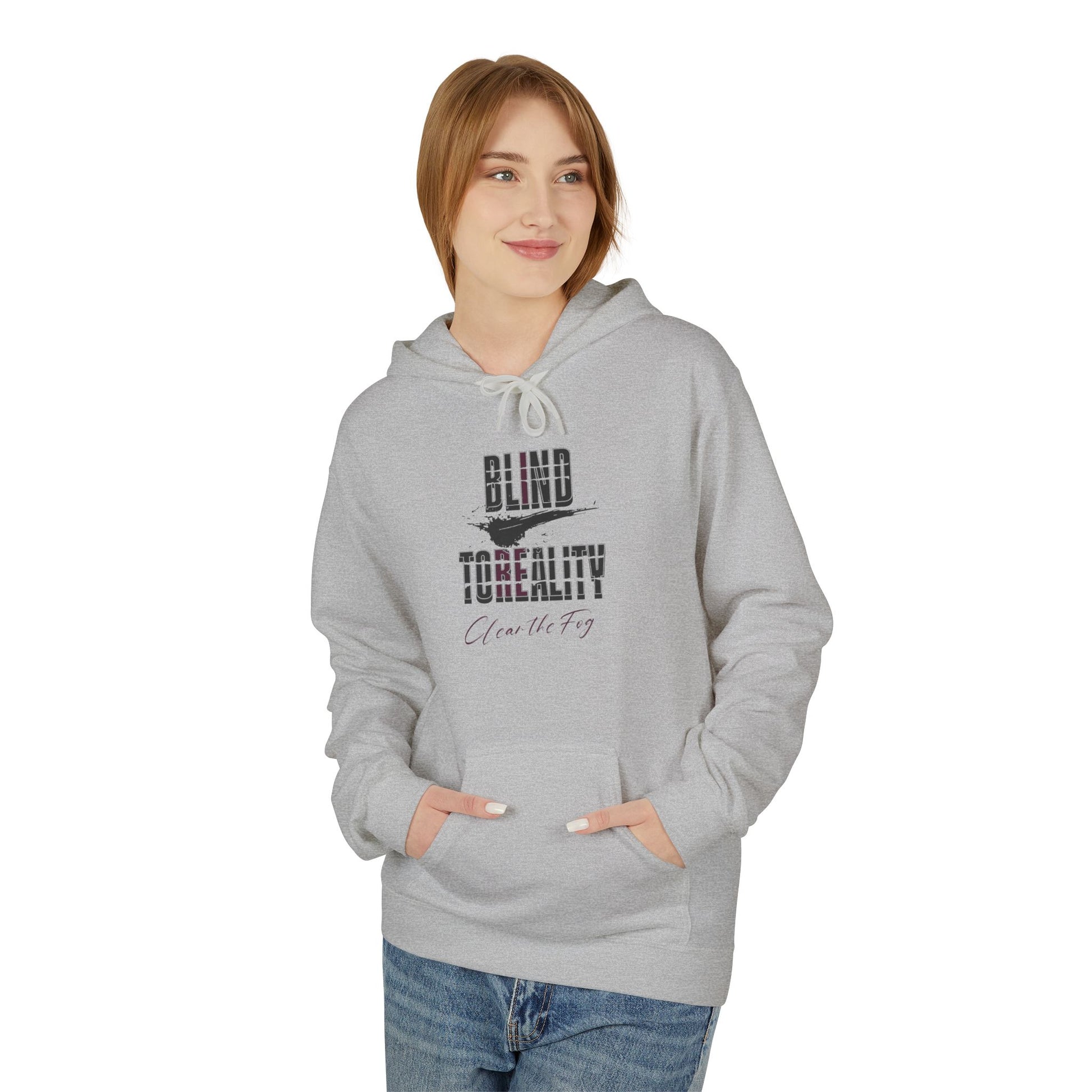 Inspirational Quote Fleece Hoodie - Cozy Unisex Sweatshirt for Motivation, Gift for Friends, Casual Wear, Perfect for Anytime