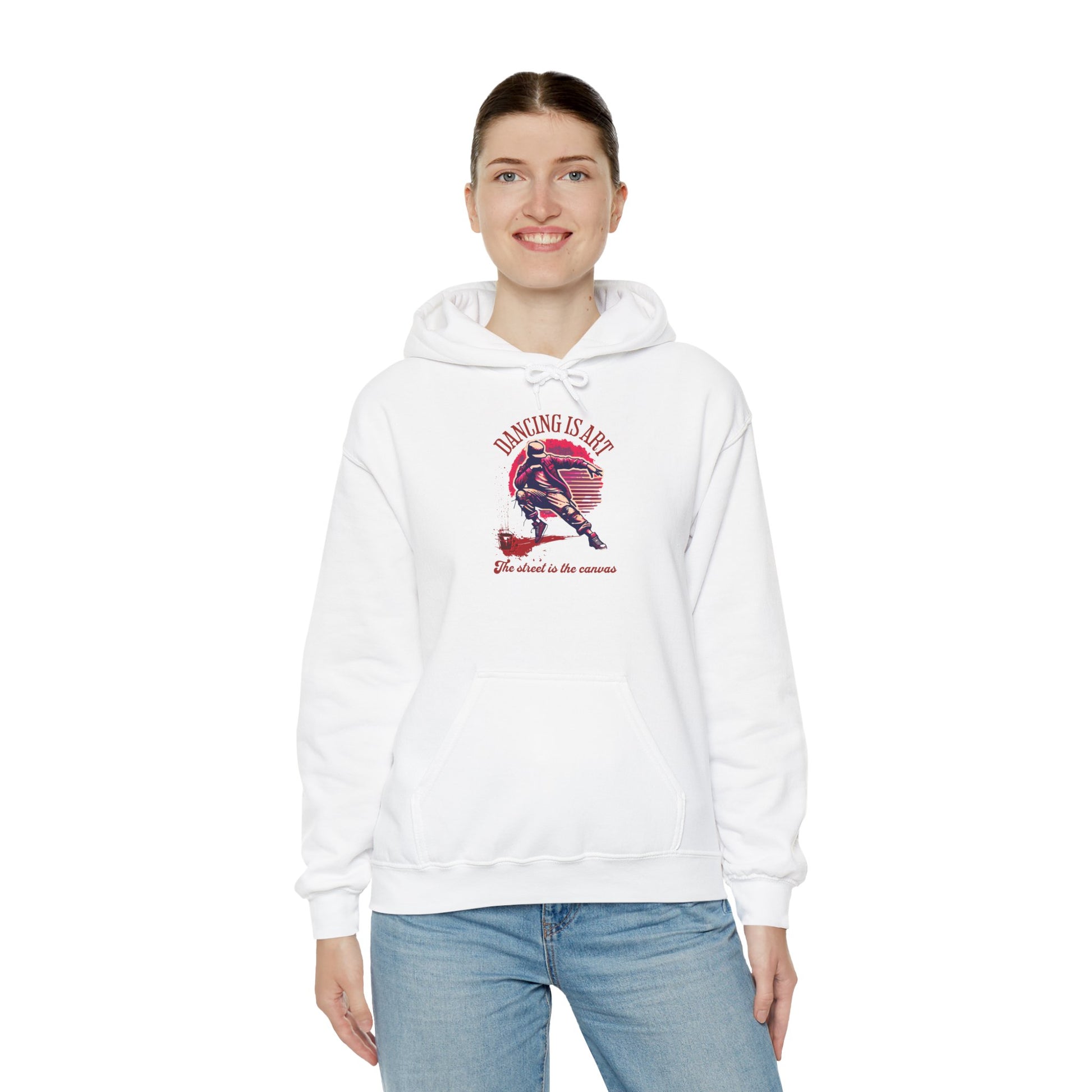 Dancing Is Life | Cozy Unisex Hoodie for Dance Lovers | Perfect for Gifts, Dance Classes, Everyday Wear, and Celebrations