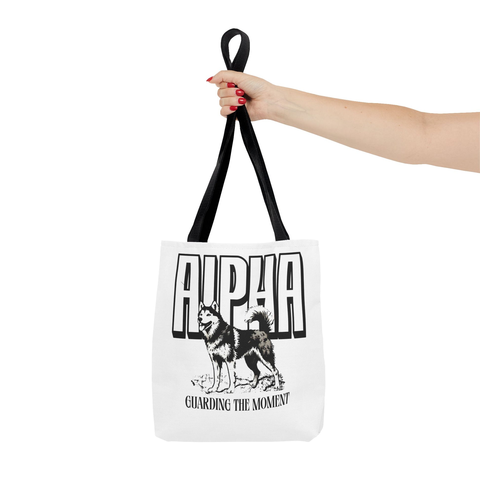 Alpha Dog Tote Bag - Unique Carryall for Dog Lovers, Gift for Pet Owners, Stylish Reusable Bag, Daily Use, Eco-Friendly Shopping