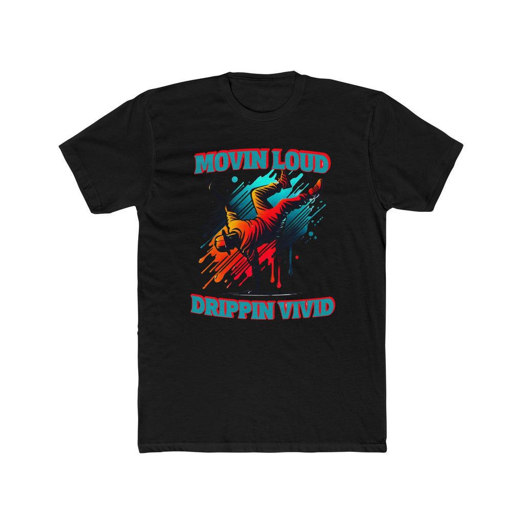 Movin Loud. Drippin Vivid. Urban Flow Graphic - Breakdancer Tee