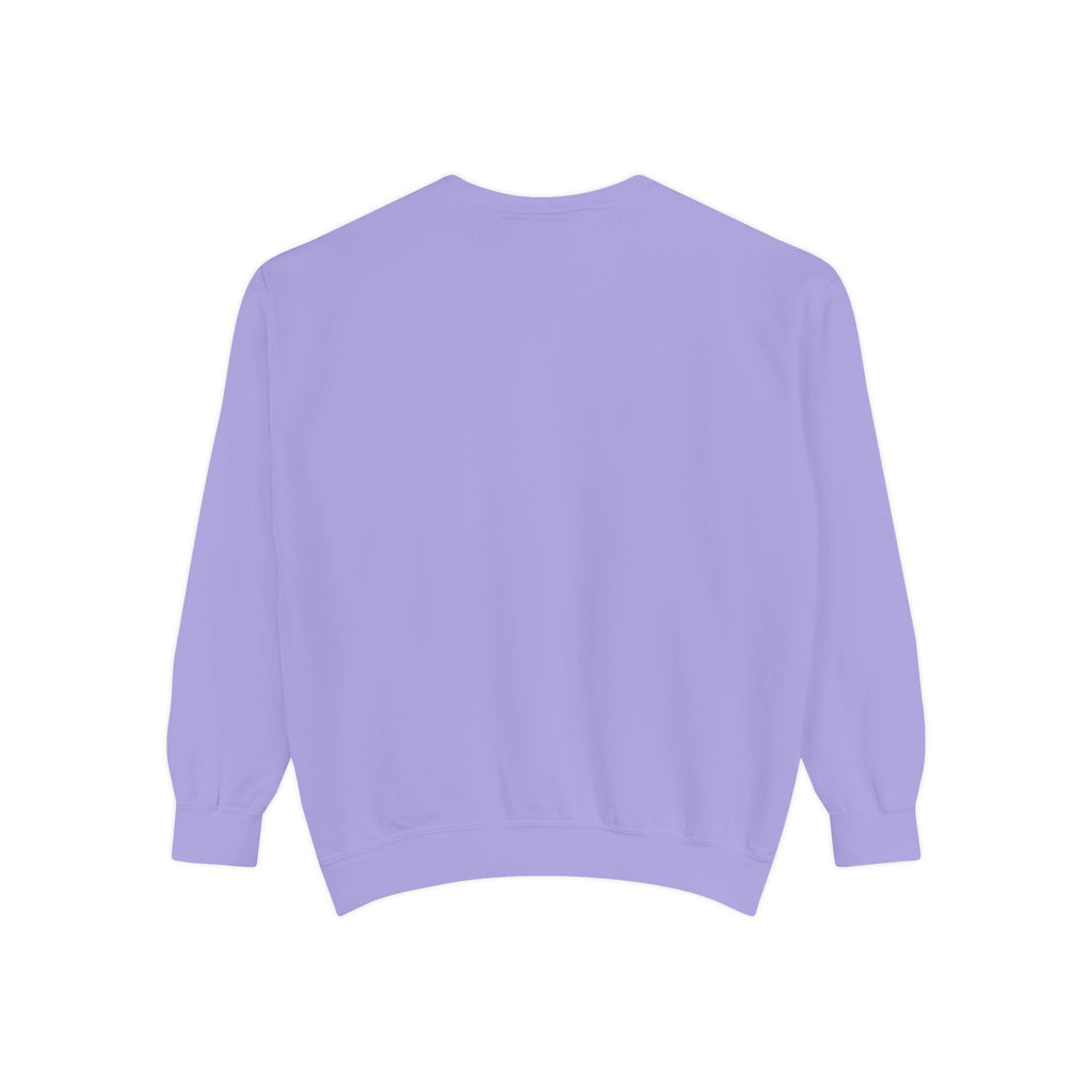 Layer up. Speak loud. Be seen in this Garment-Dyed Sweatshirt: Dancing is Art Unfiltered Moves