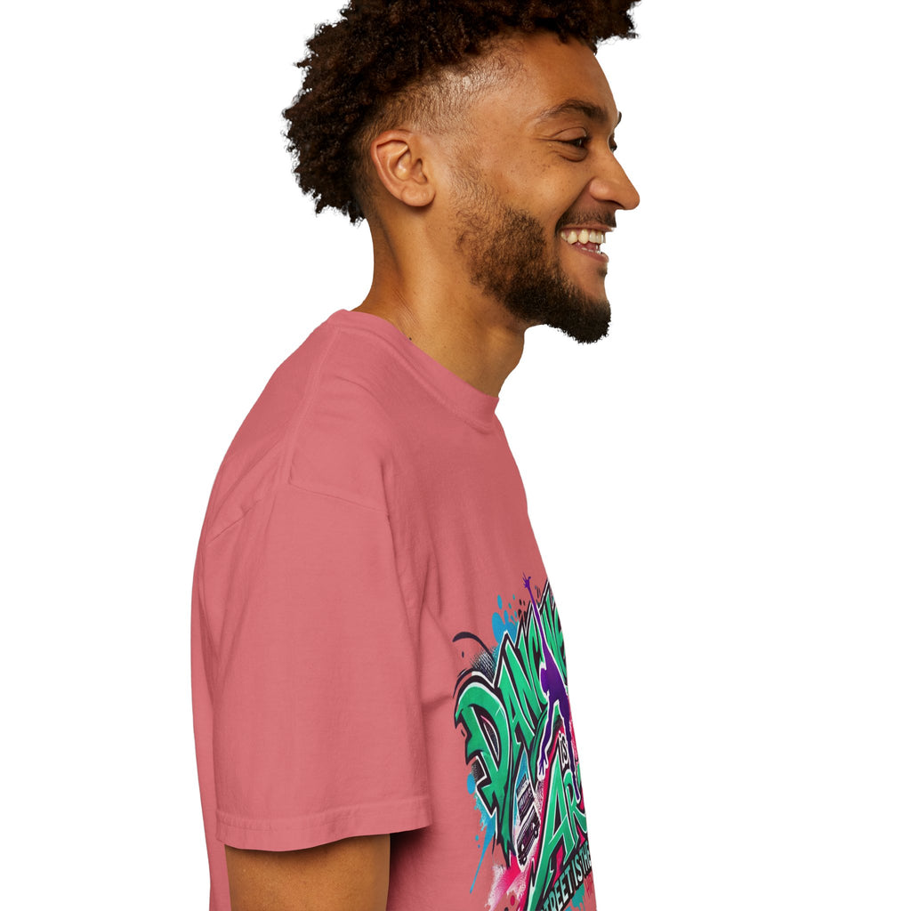 Artistic Dance T-Shirt, Urban Dance Tee, Street Art Apparel, Gift for Dancers, Graffiti Shirt, Colorful Expression Tee
