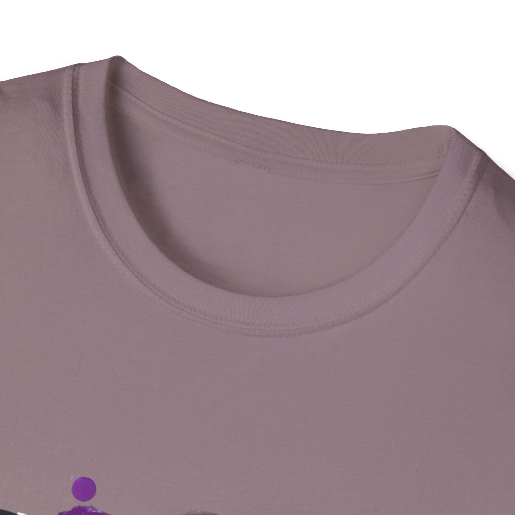 Dance Tee Unisex Softstyle T-Shirt: Dancing is Art & Unfiltered Moves Design