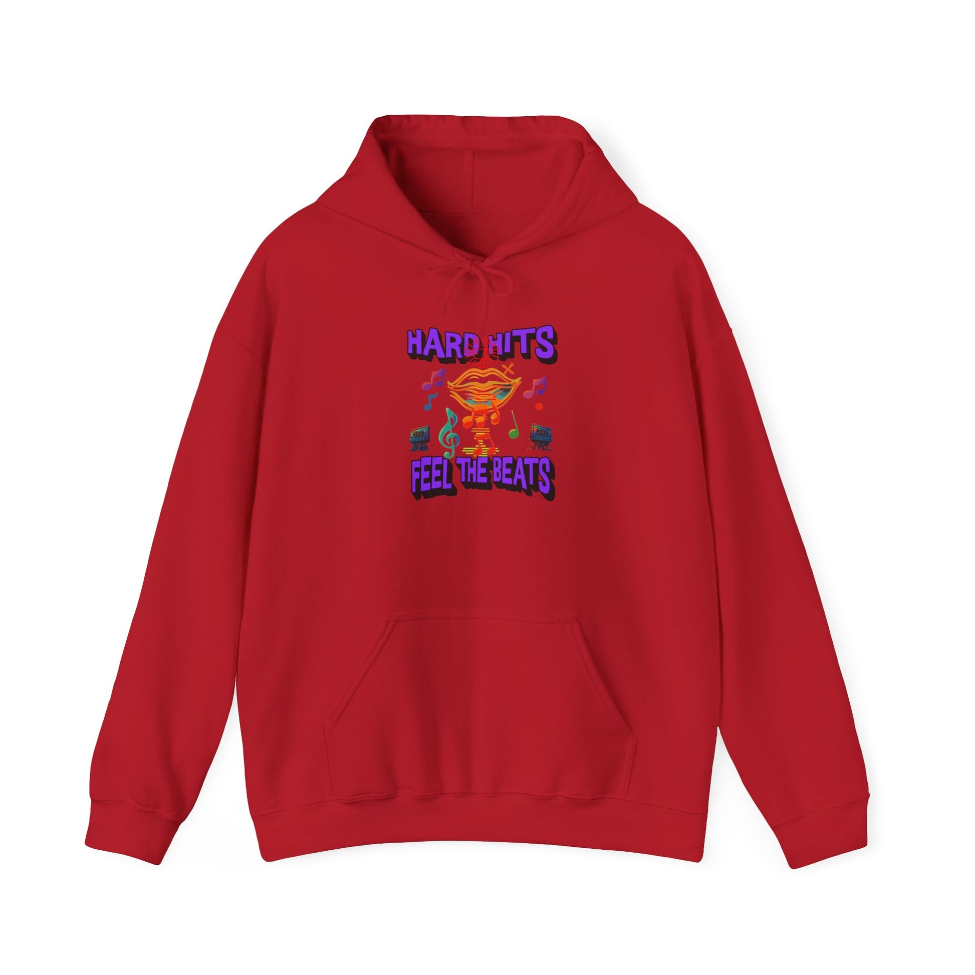 Music Vibes Hooded Sweatshirt - Feel the Beats, Unisex Hoodie, Comfortable Sweatshirt, Perfect Gift for Music Lovers, Casual Wear