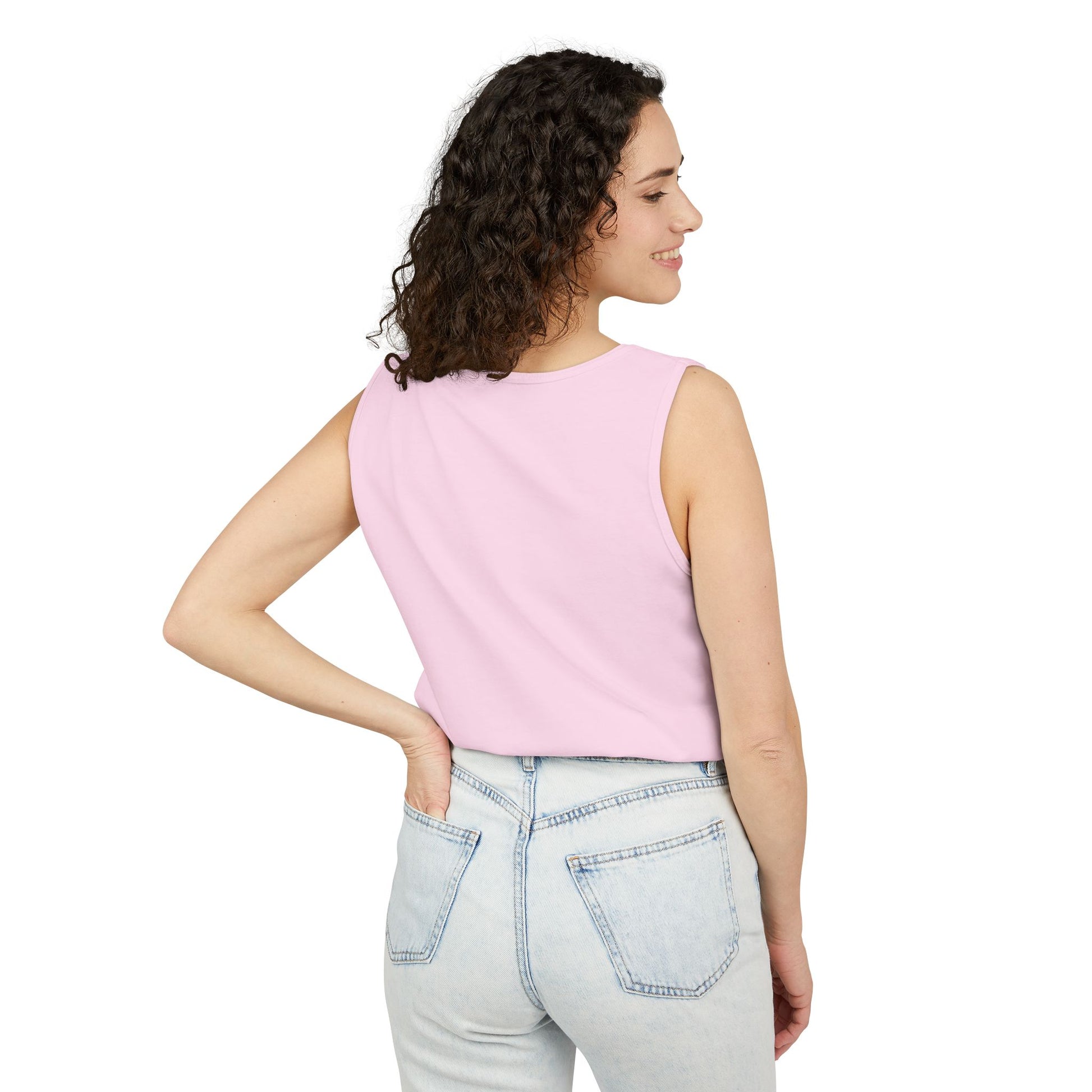 Tank Top - "Create Yourself" Quote Design, Motivational Apparel, Gift for Self-Love, Summer Essential, Positive Vibes