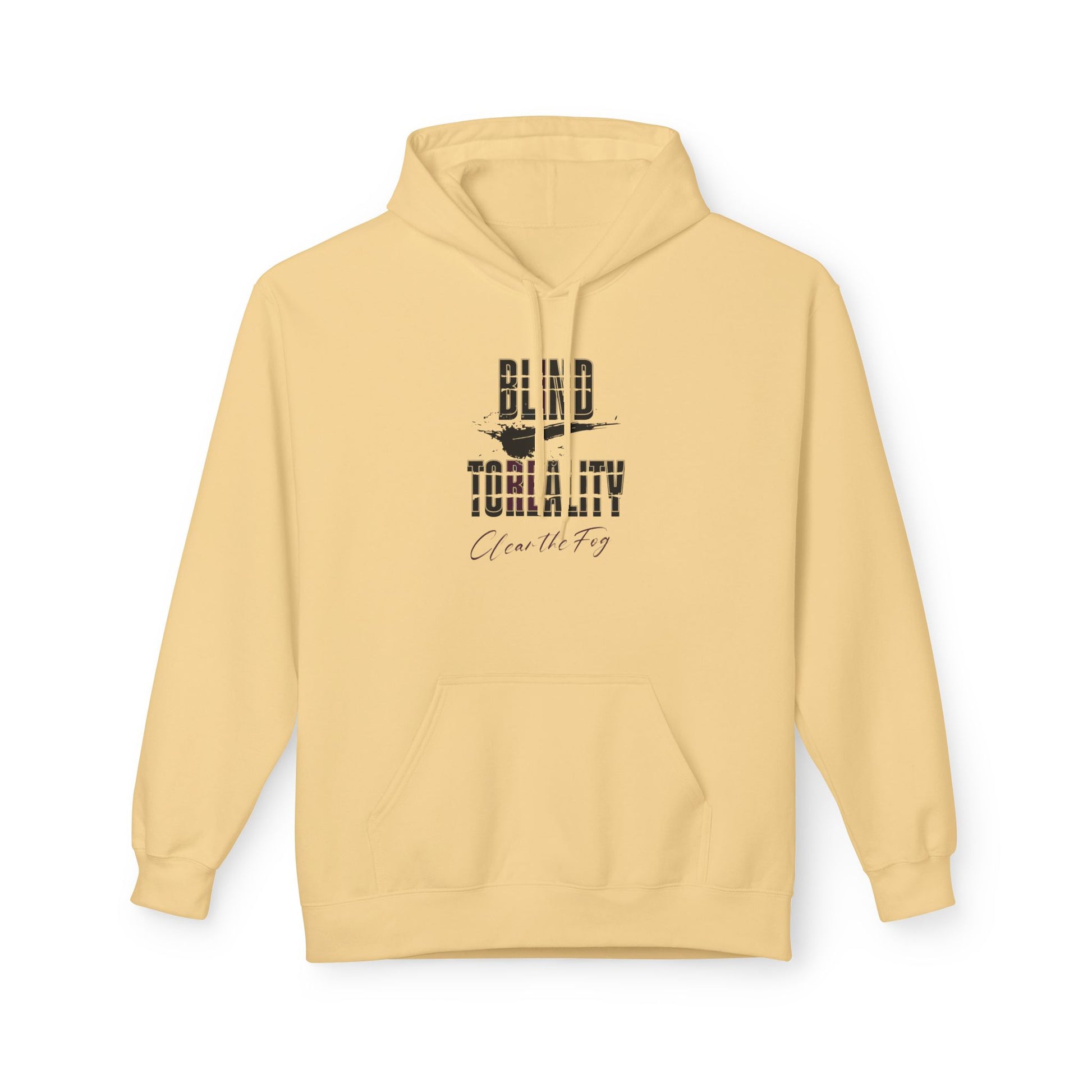 Inspirational Quote Fleece Hoodie - Cozy Unisex Sweatshirt for Motivation, Gift for Friends, Casual Wear, Perfect for Anytime