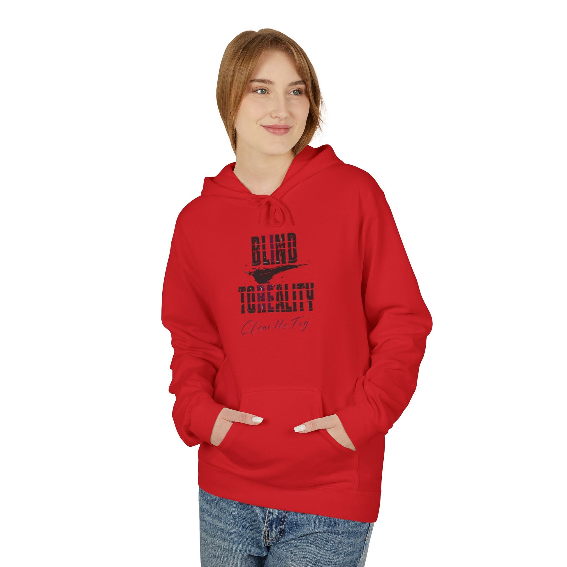 Inspirational Quote Fleece Hoodie - Cozy Unisex Sweatshirt for Motivation, Gift for Friends, Casual Wear, Perfect for Anytime