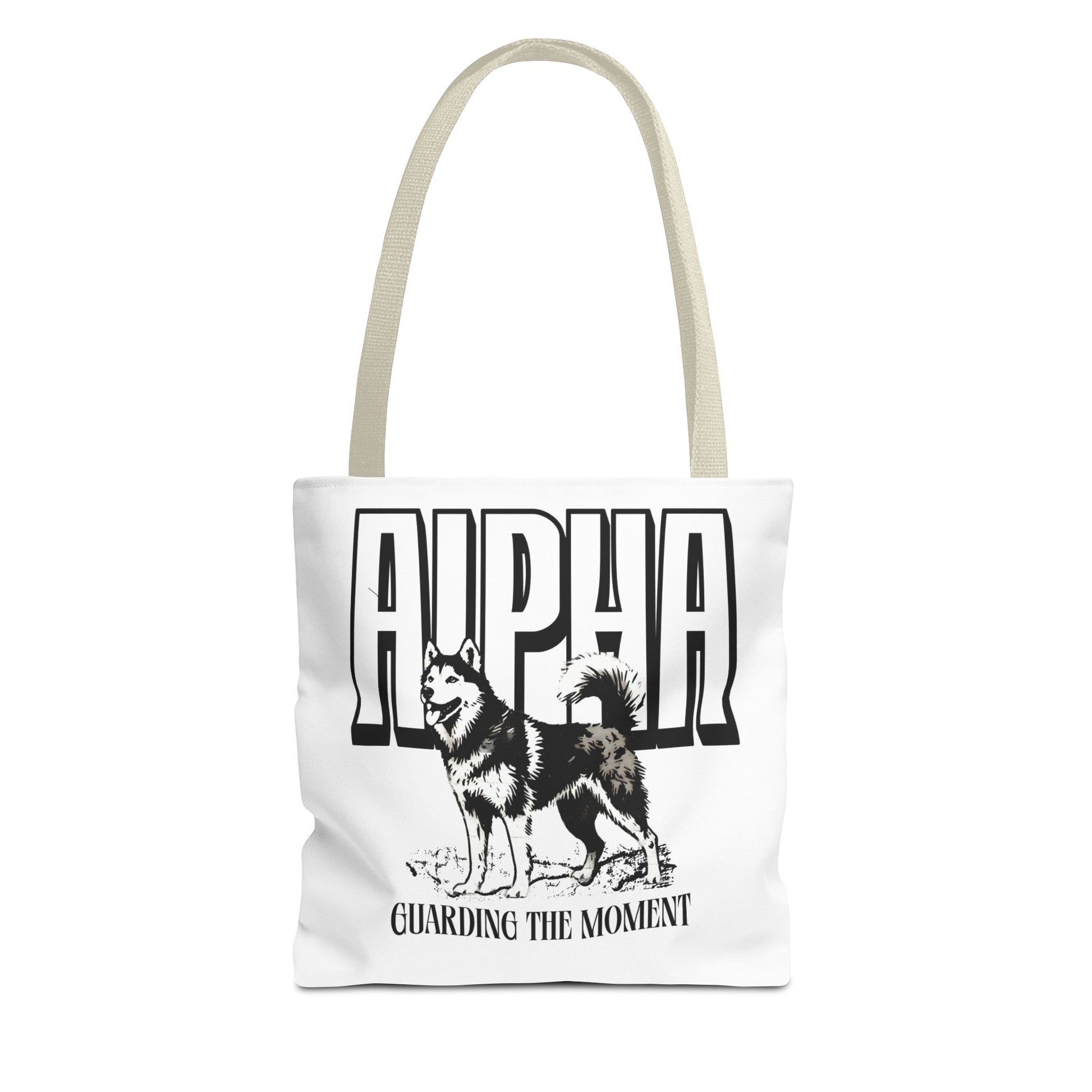 Alpha Dog Tote Bag - Unique Carryall for Dog Lovers, Gift for Pet Owners, Stylish Reusable Bag, Daily Use, Eco-Friendly Shopping