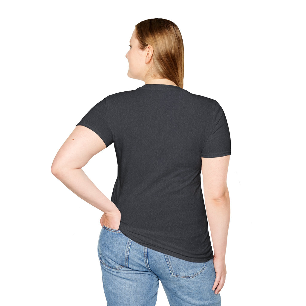 Dance Tee Unisex Softstyle T-Shirt: Dancing is Art & Unfiltered Moves Design