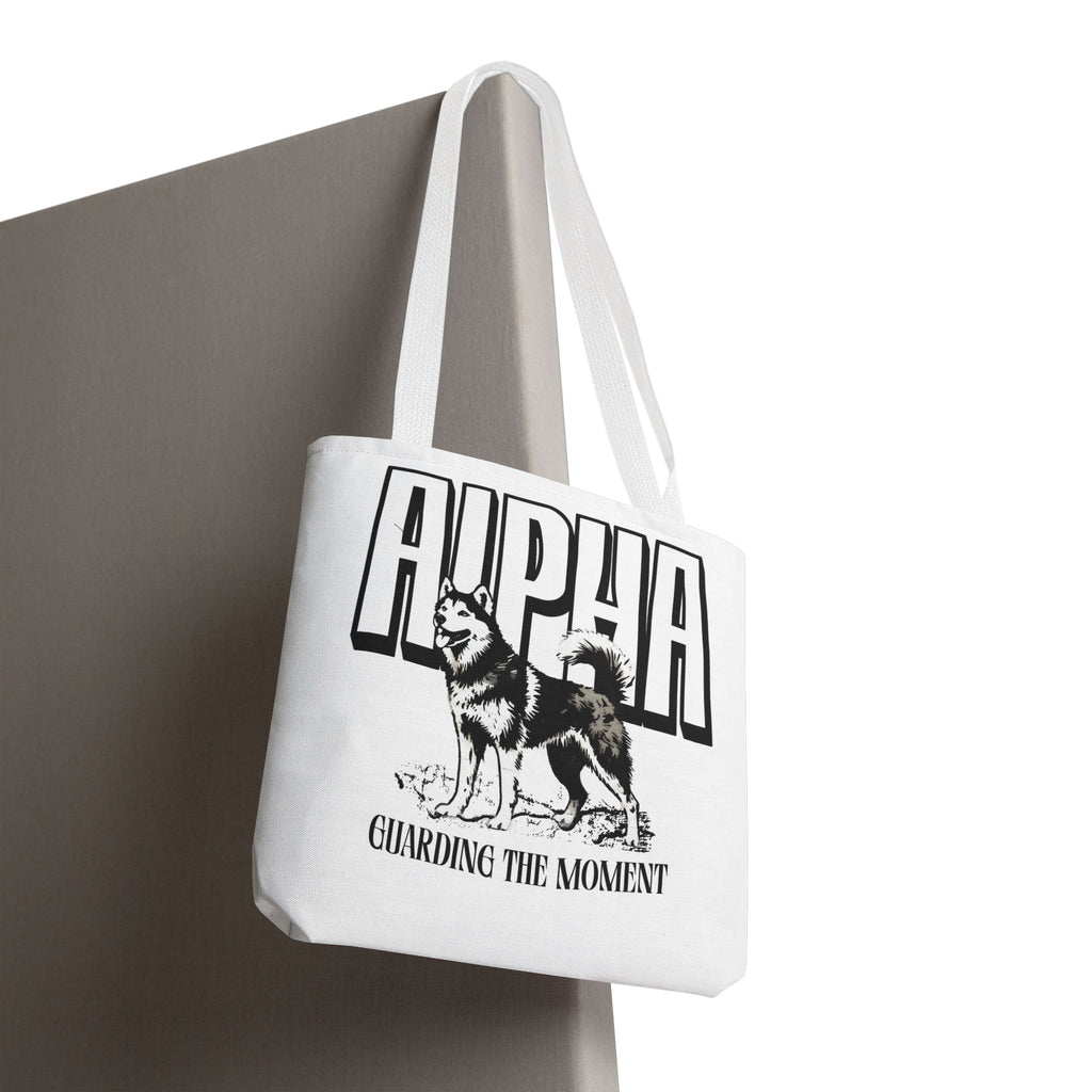Alpha Dog Tote Bag - Unique Carryall for Dog Lovers, Gift for Pet Owners, Stylish Reusable Bag, Daily Use, Eco-Friendly Shopping