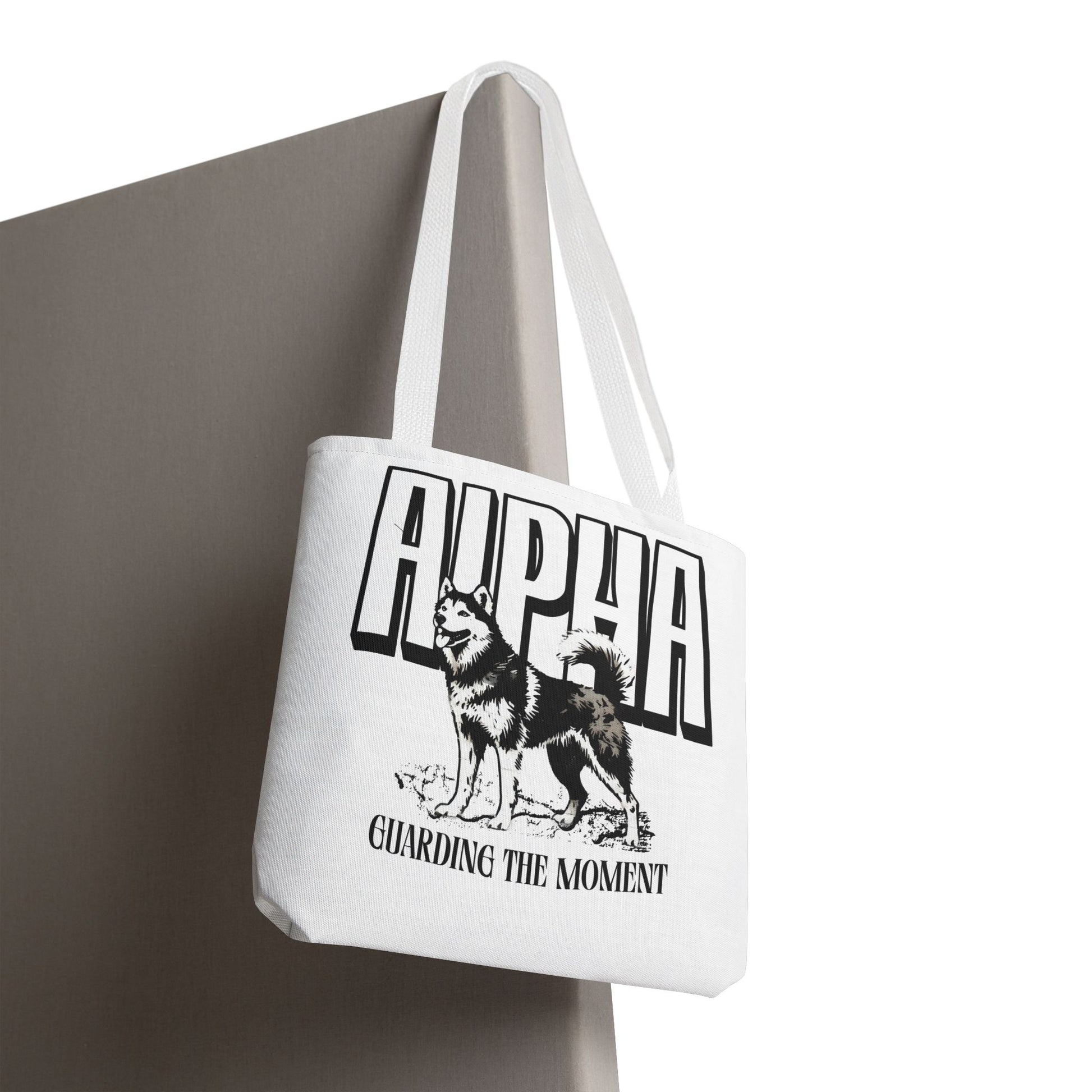 Alpha Dog Tote Bag - Unique Carryall for Dog Lovers, Gift for Pet Owners, Stylish Reusable Bag, Daily Use, Eco-Friendly Shopping