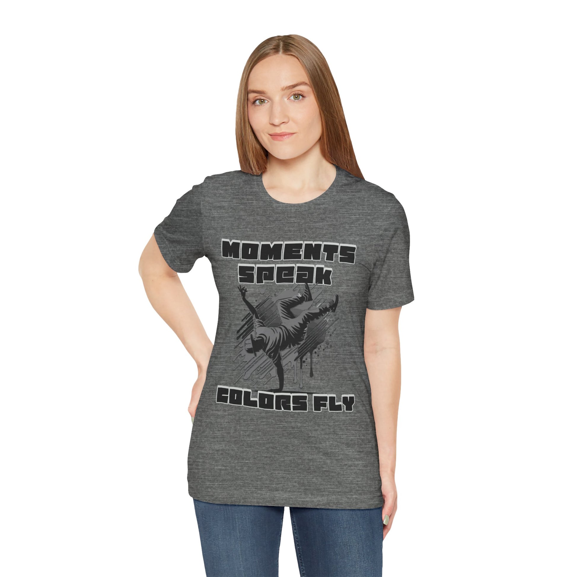 Grayscale Street Tee - Unisex Jersey Short Sleeve