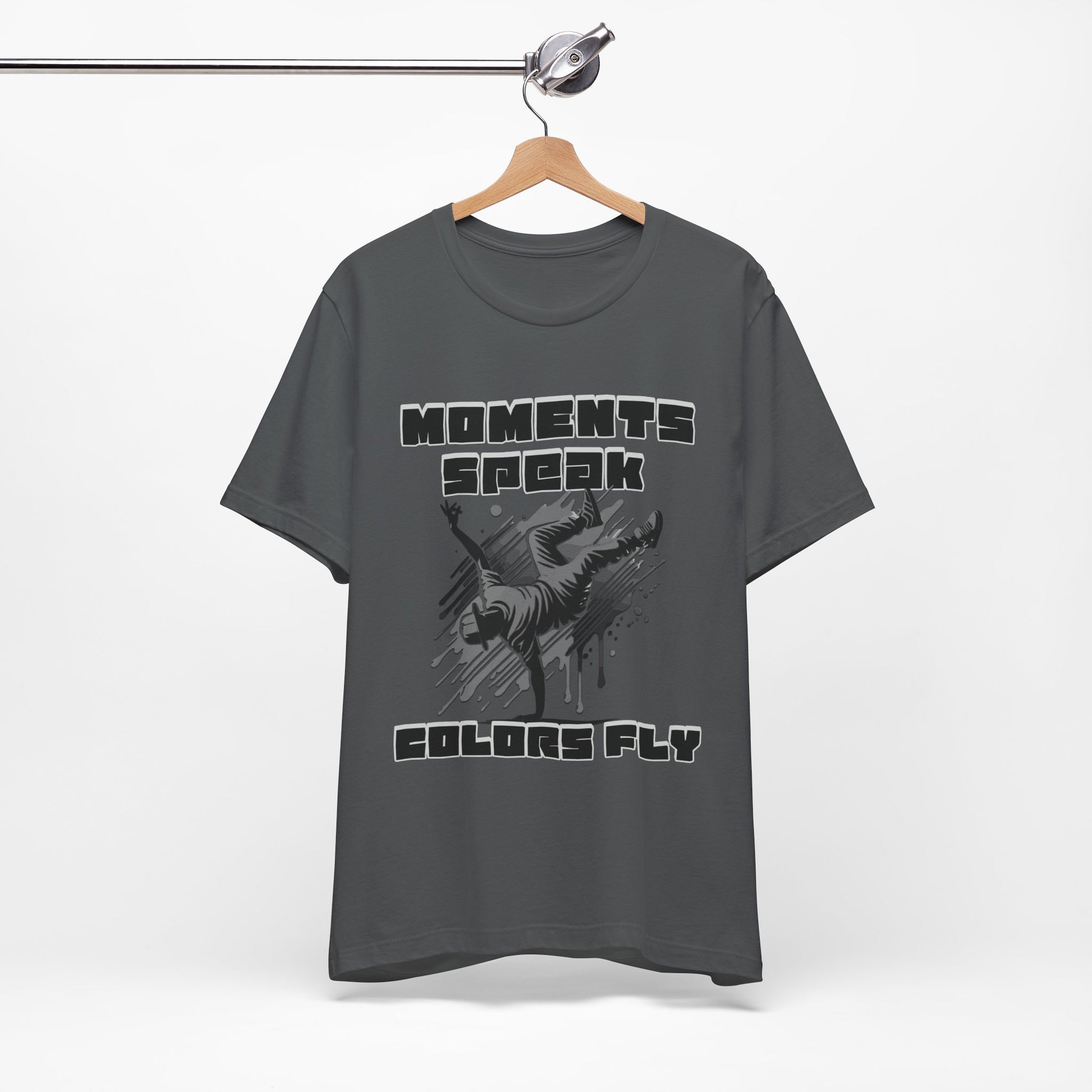 Grayscale Street Tee - Unisex Jersey Short Sleeve